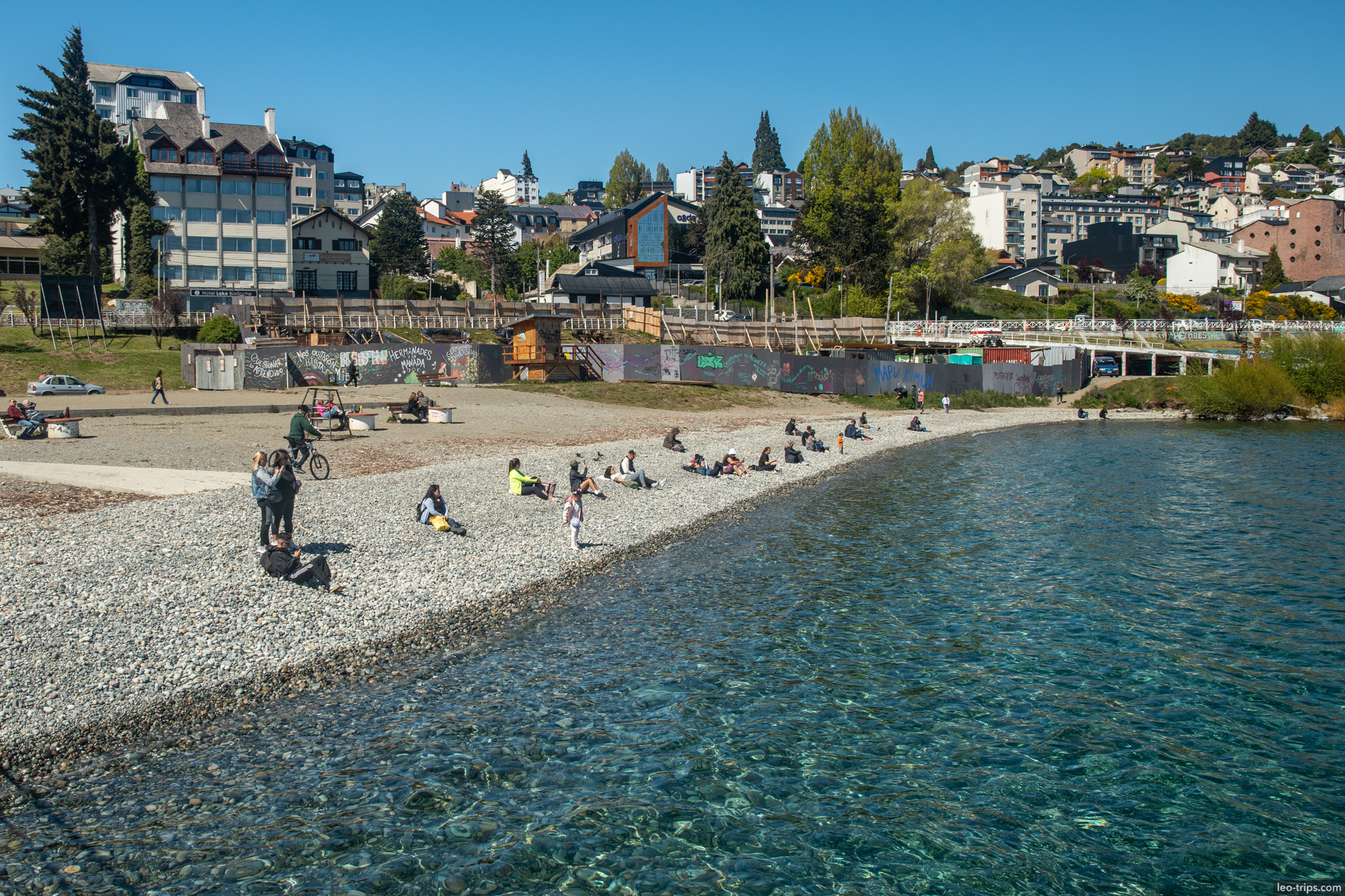 pebble beach lake city view san carlos de bariloche