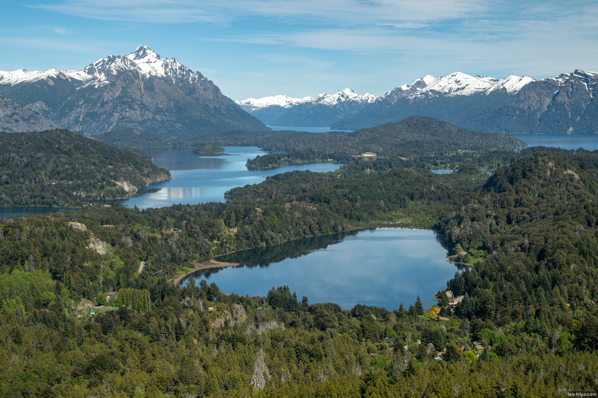 view to lago moreno oeste san carlos de bariloche