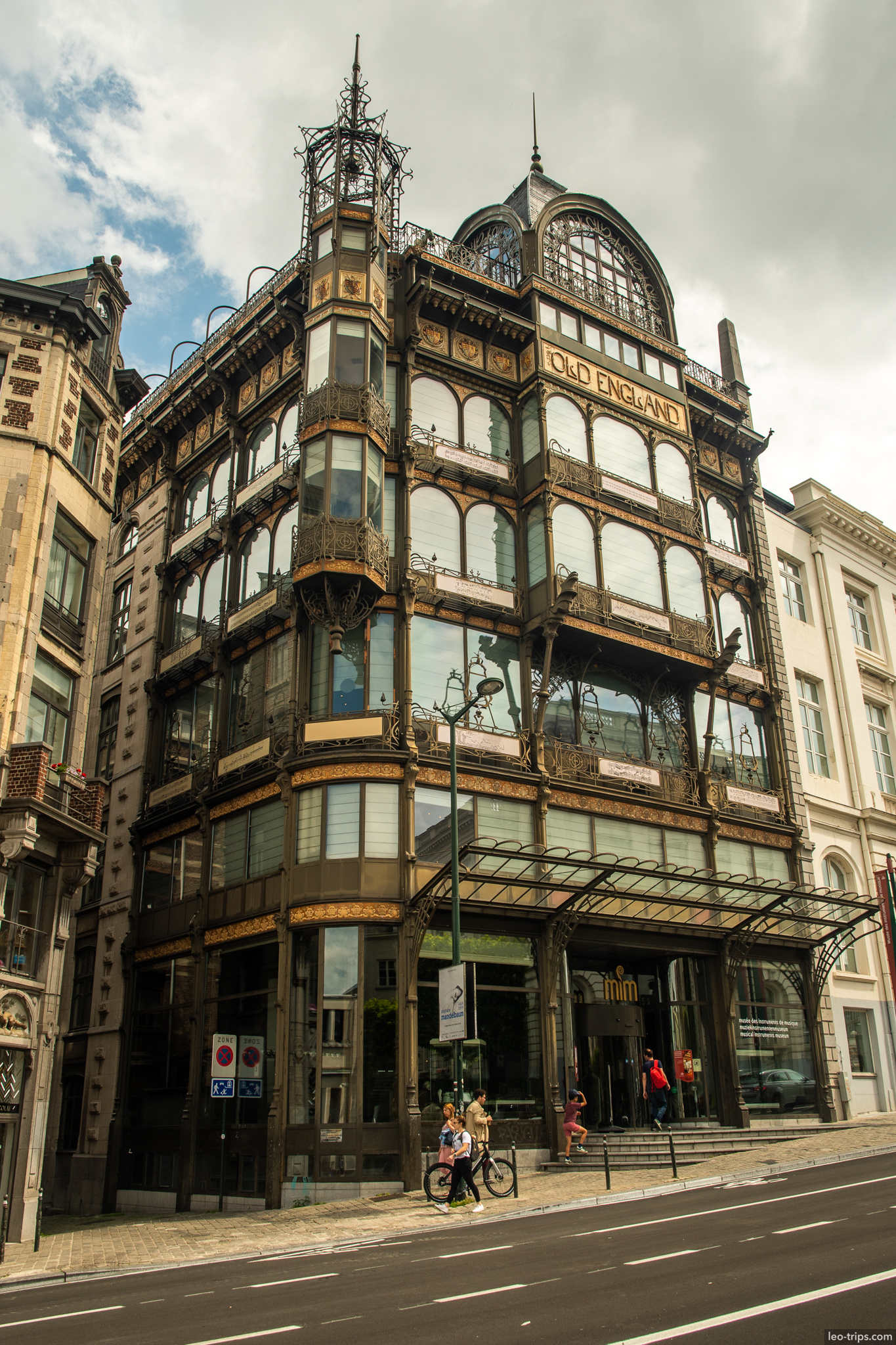 brussels old england building mim museum brussels