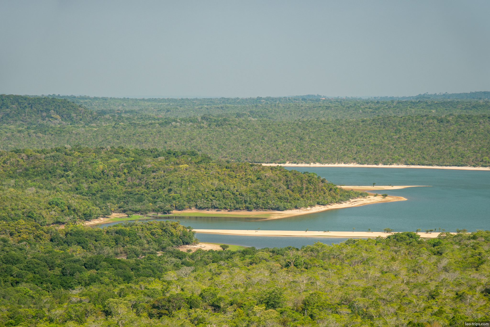 aerial beach peninsula view alter do chao