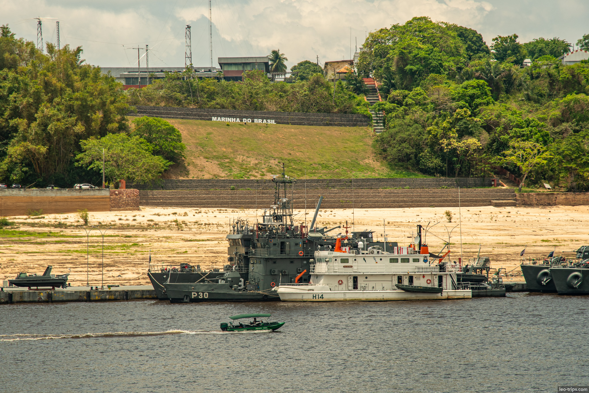 brazilian naval base amazon river