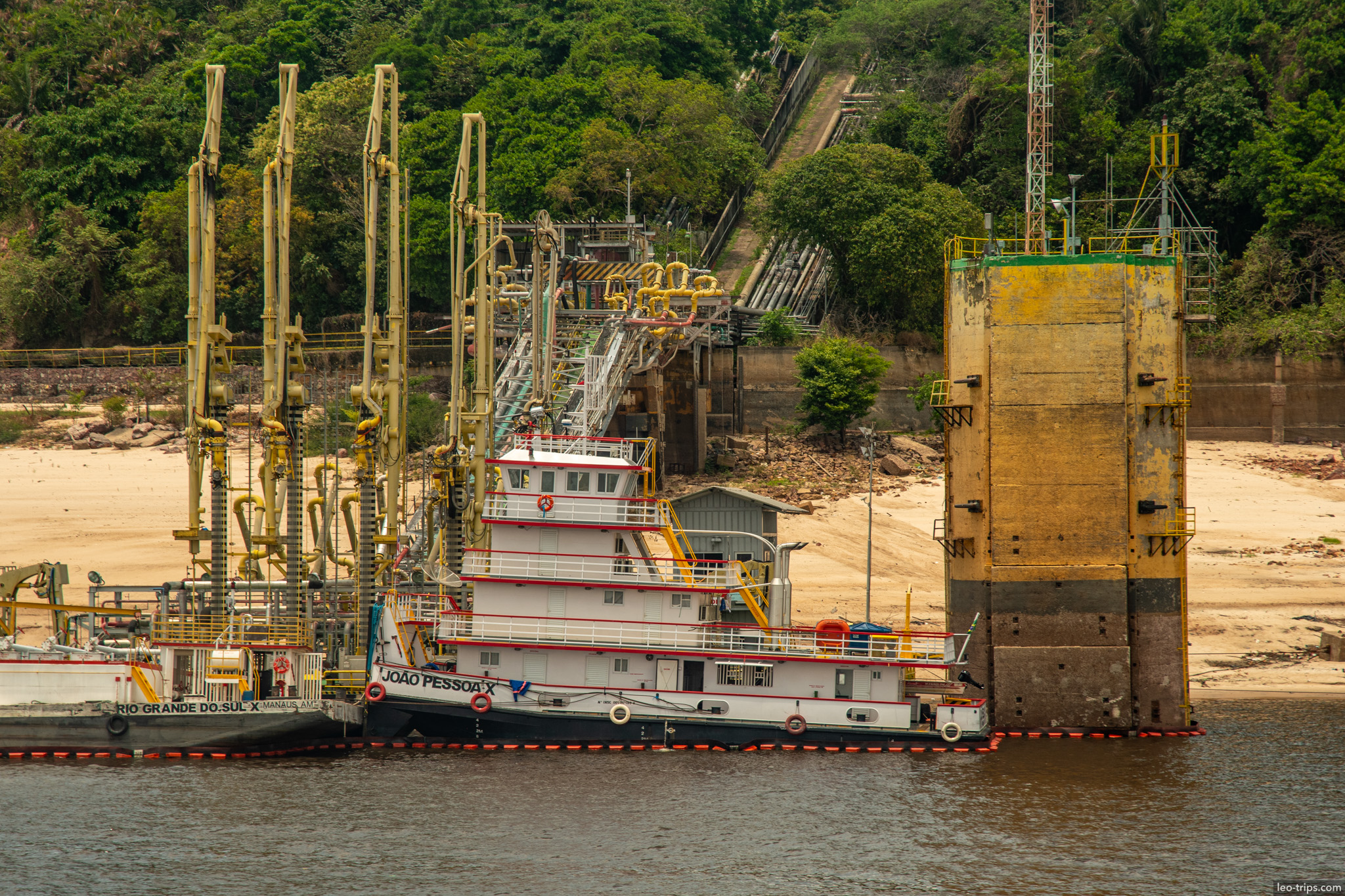 manaus industrial landscape amazon river