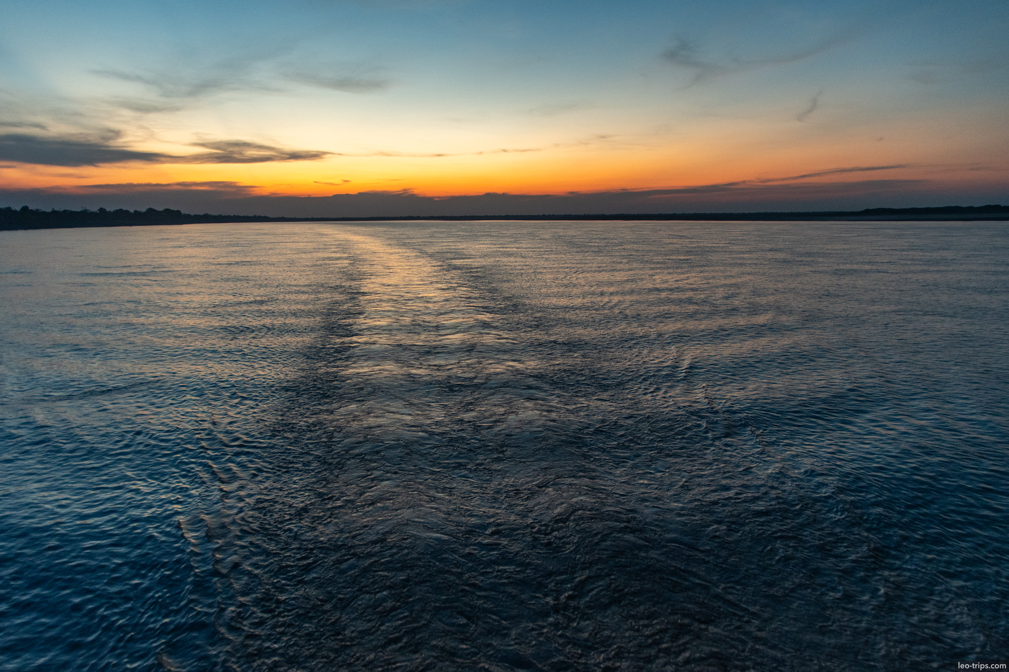 peaceful amazon river evening amazon river