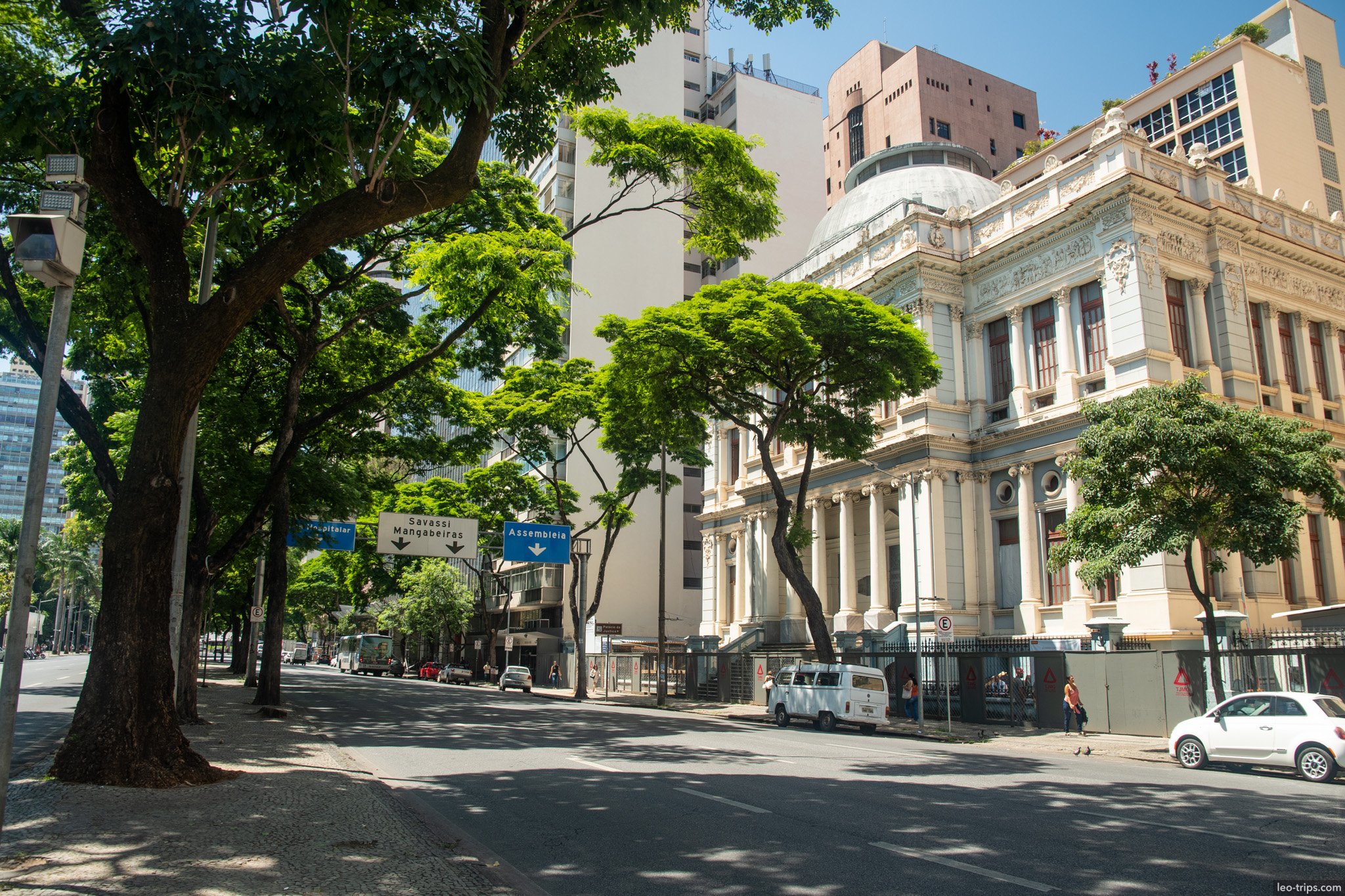 palacio da justica domed building avenida afonso pena belo horizonte