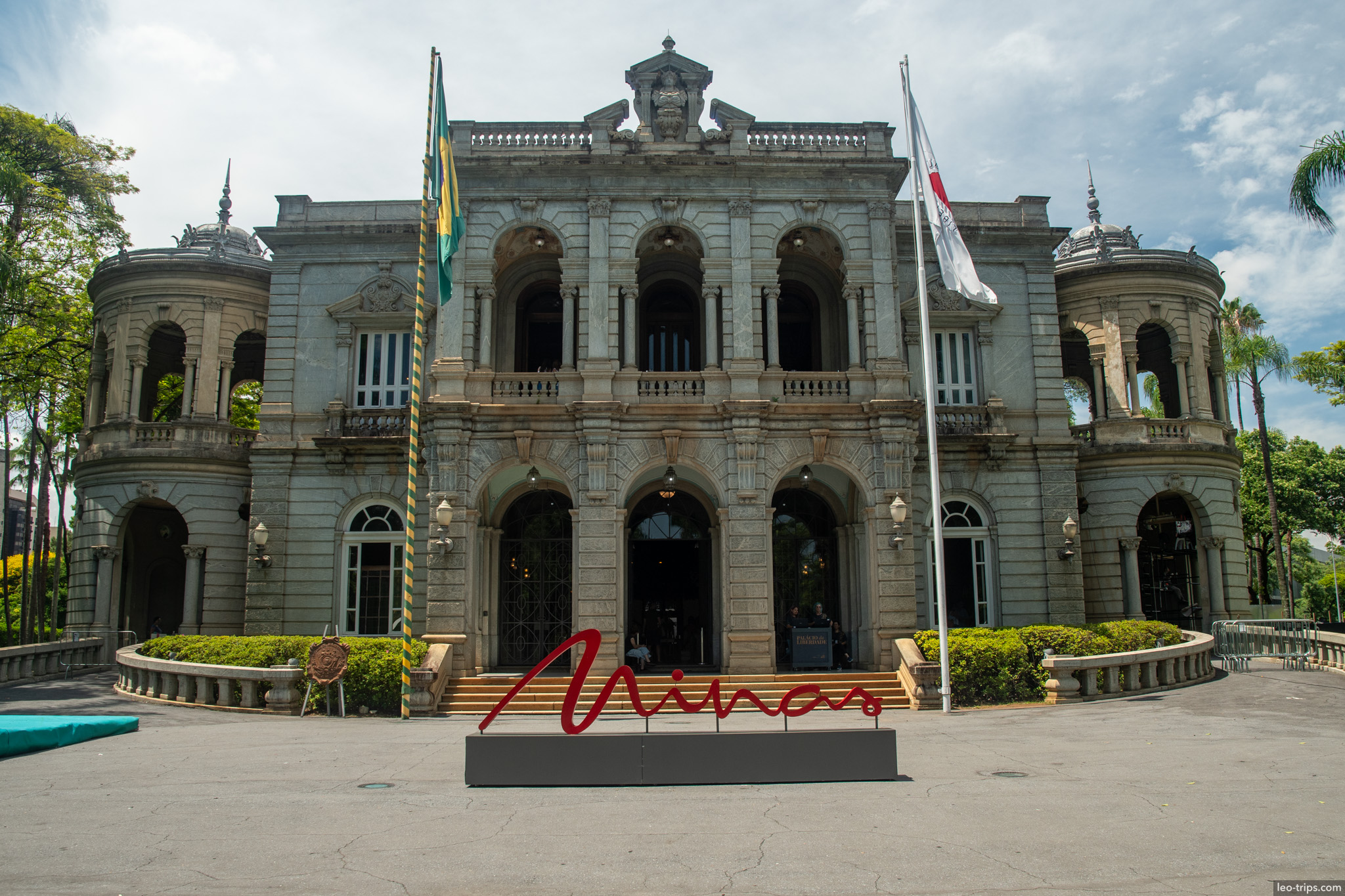 palacio da liberdade governors palace facade belo horizonte