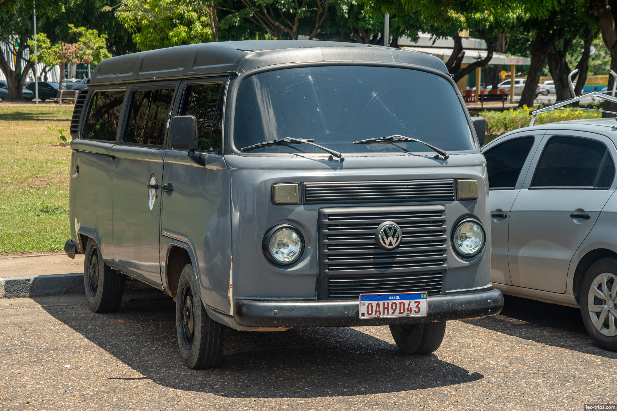 vintage vw kombi van boa vista