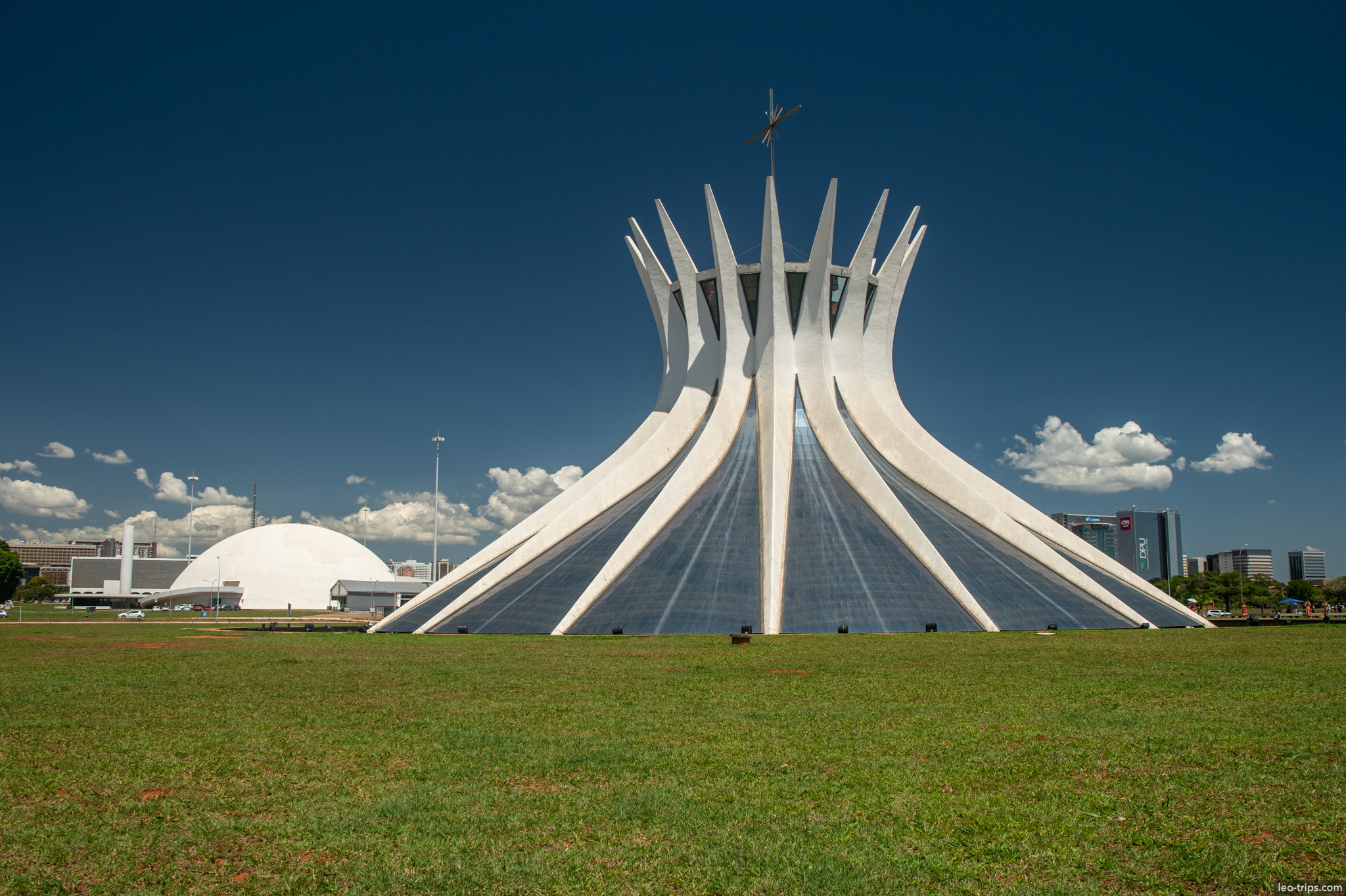 brasilia cathedral and national museum dome brasilia