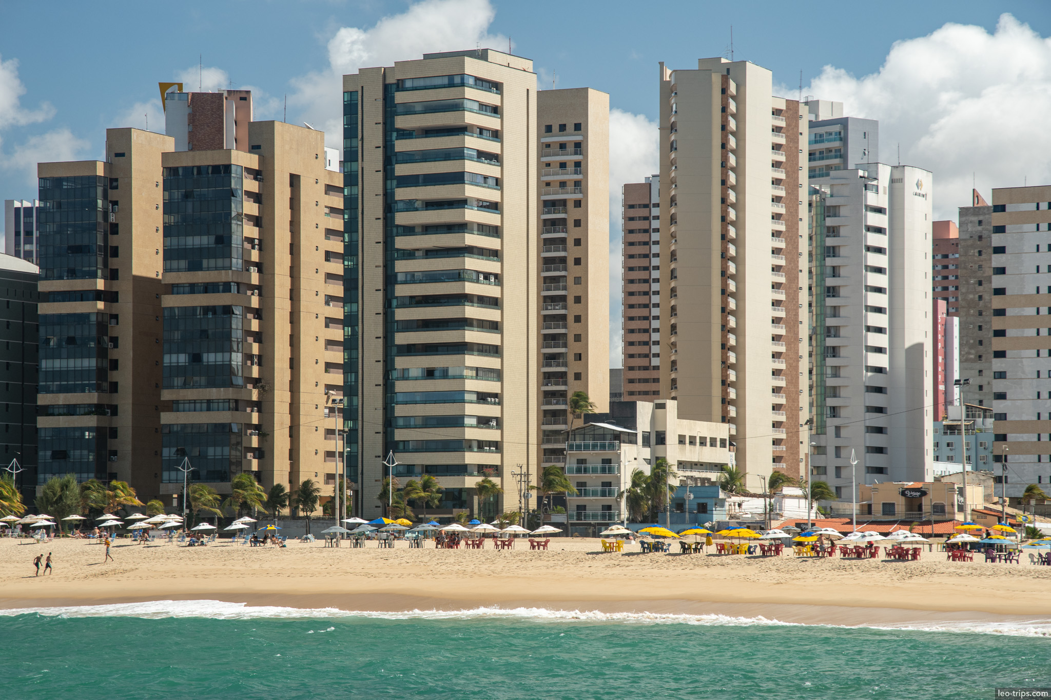 beachfront highrise buildings fortaleza fortaleza