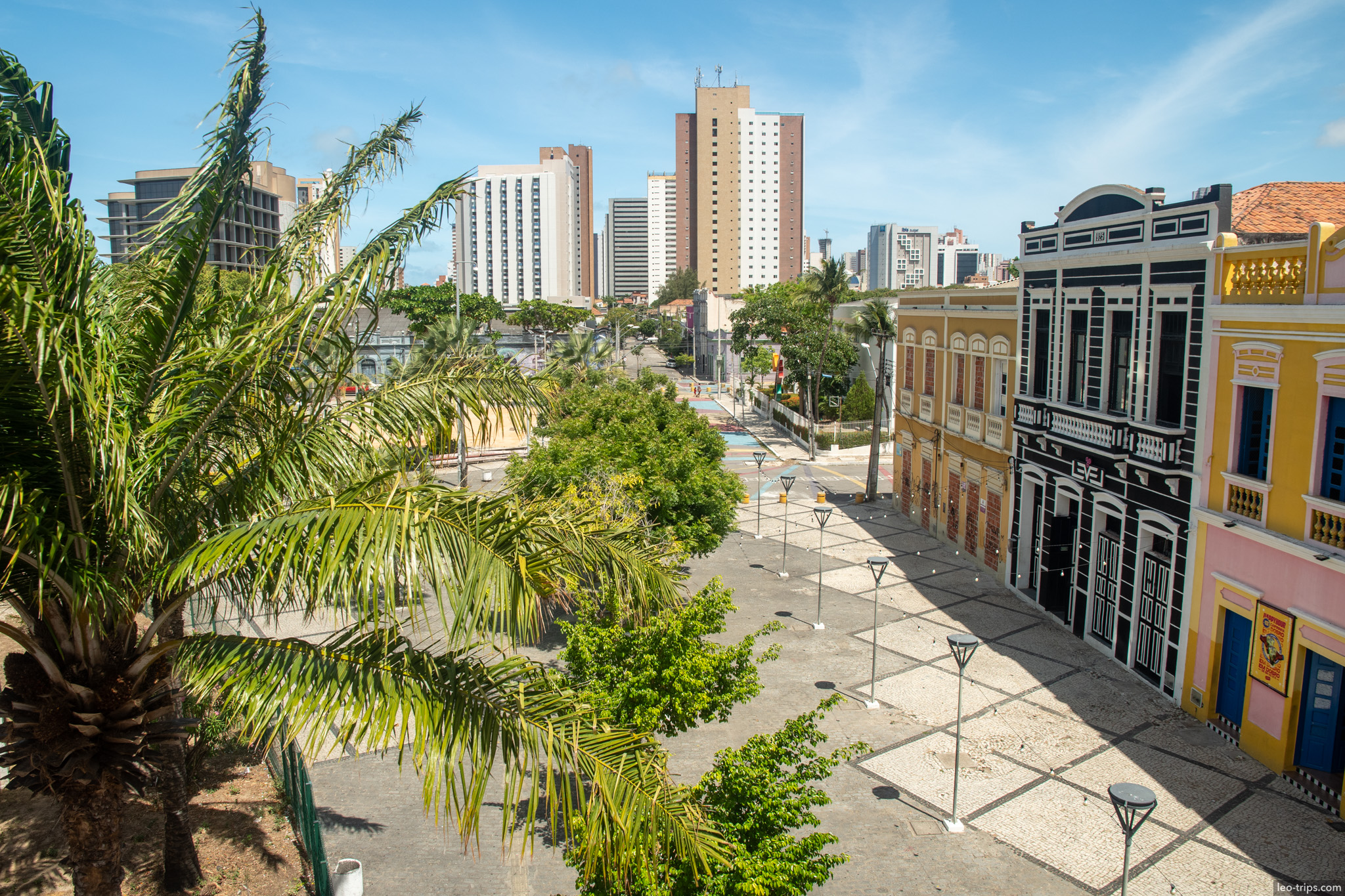 dragao do mar plaza colonial buildings fortaleza fortaleza