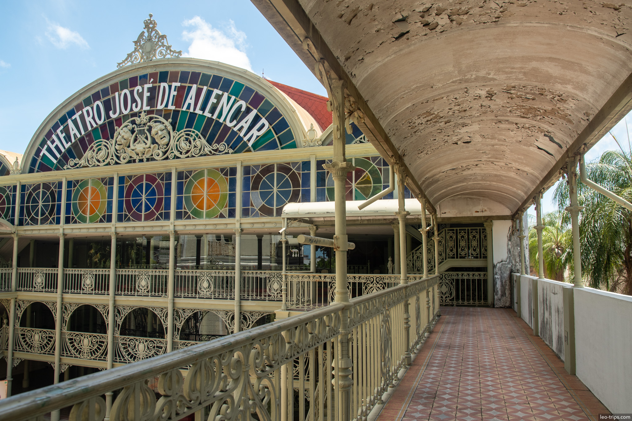 theatro jose de alencar stained glass gallery fortaleza fortaleza