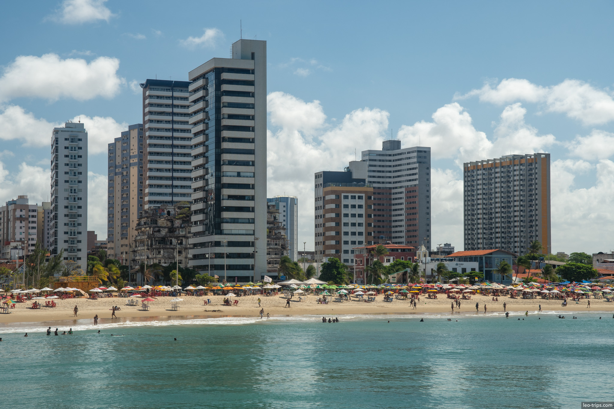 urban beach highrise skyline fortaleza fortaleza