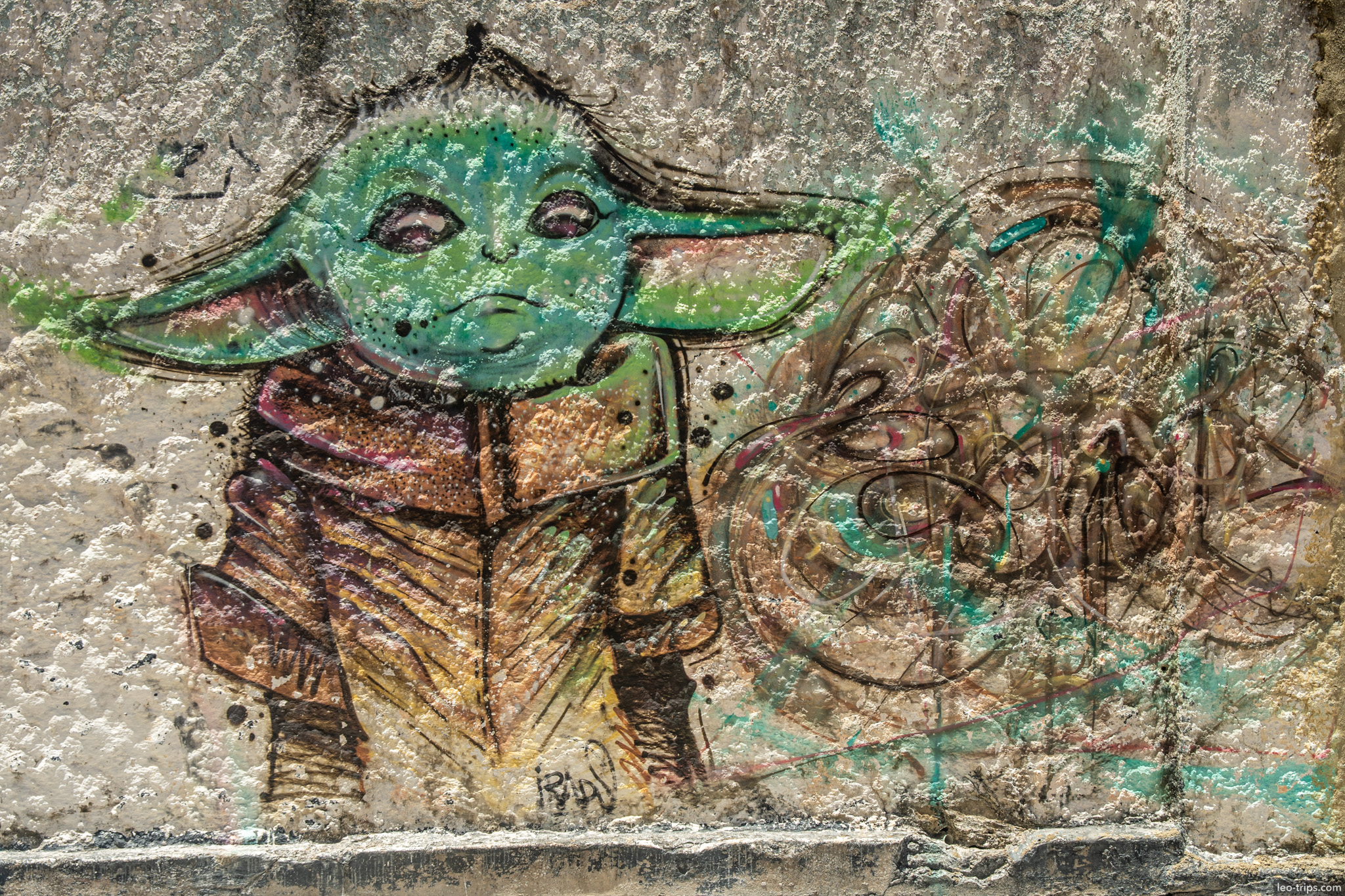 baby yoda street art graffiti recife recife