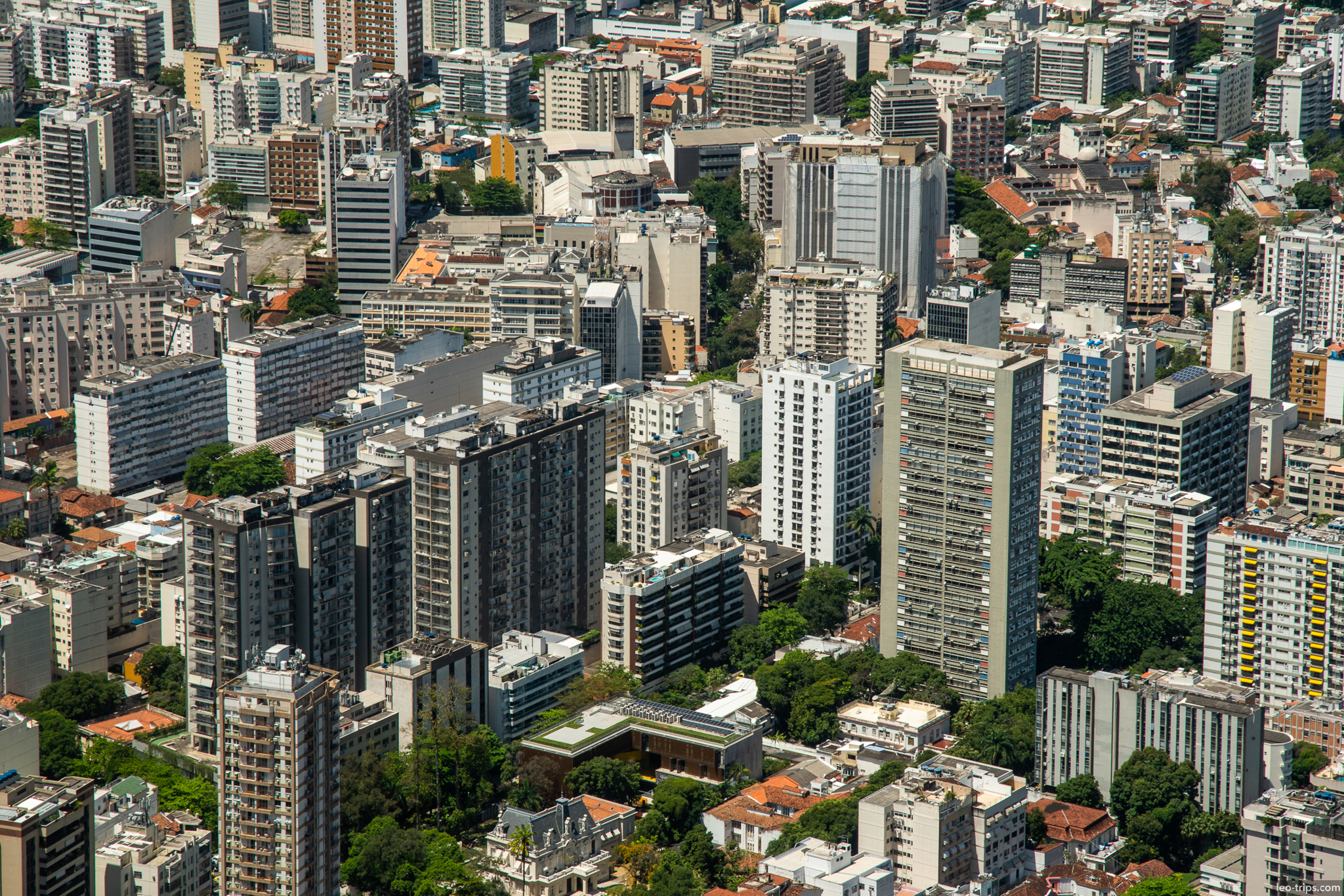 rio de janeiro botafogo neighborhood aerial view rio de janeiro