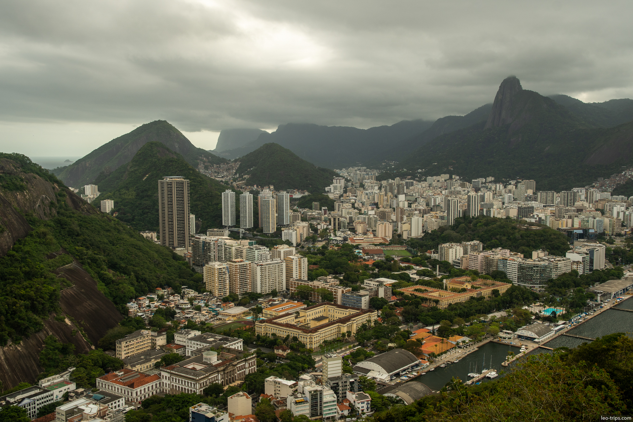 rio de janeiro botafogo urca neighborhood overcast rio de janeiro