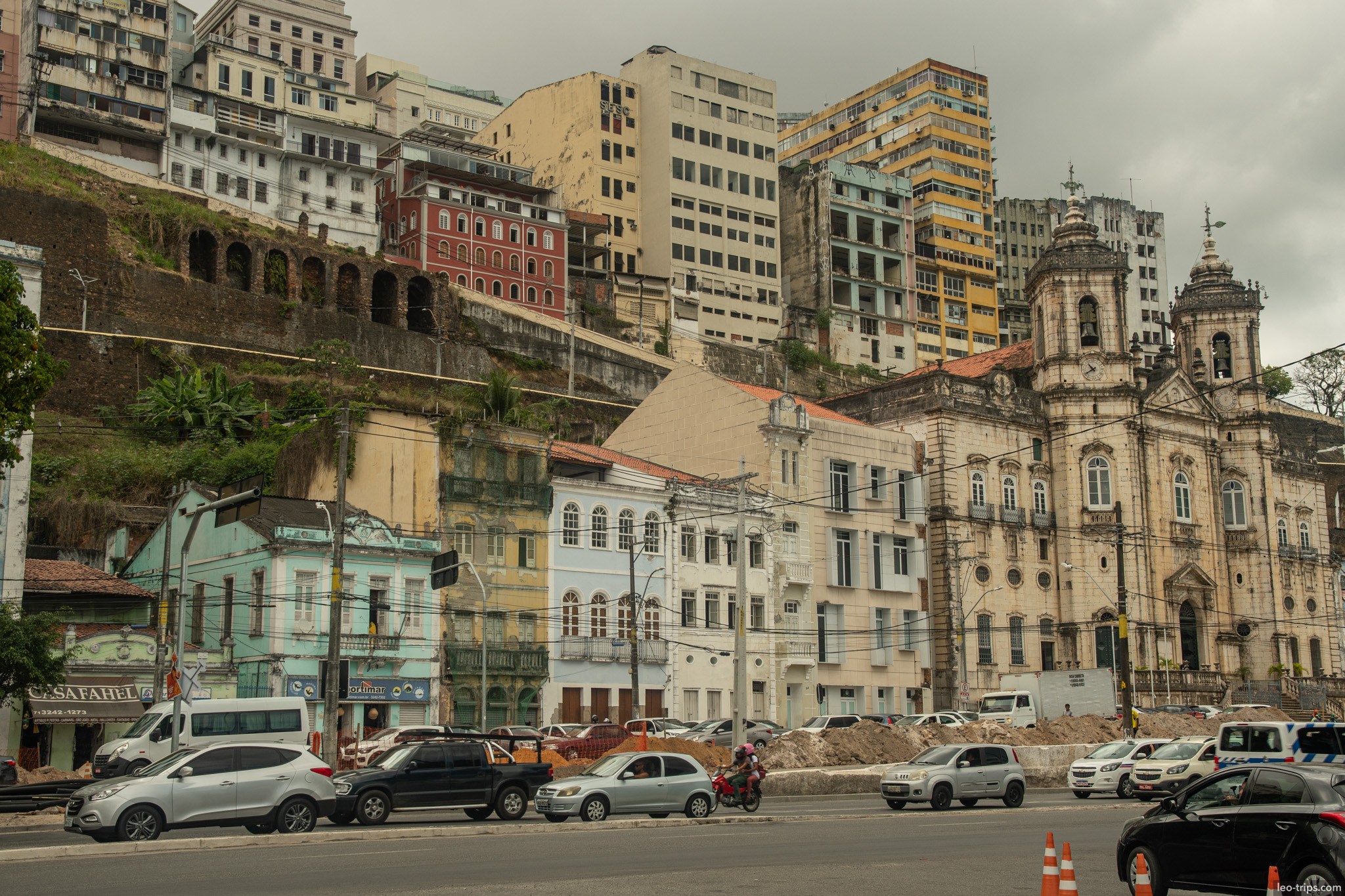 conceicao da praia church hillside buildings salvador salvador