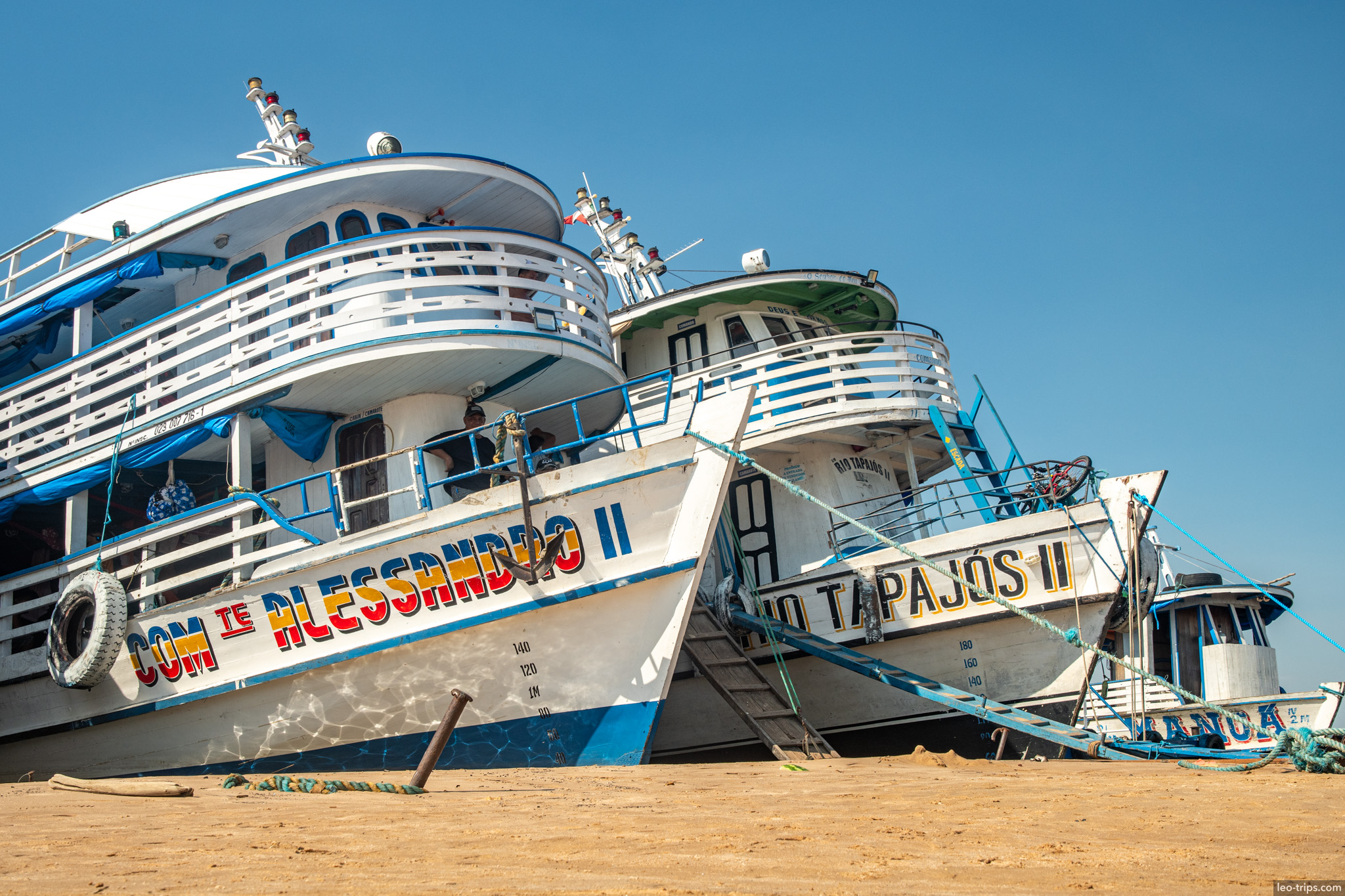 amazon passenger ferries santarem