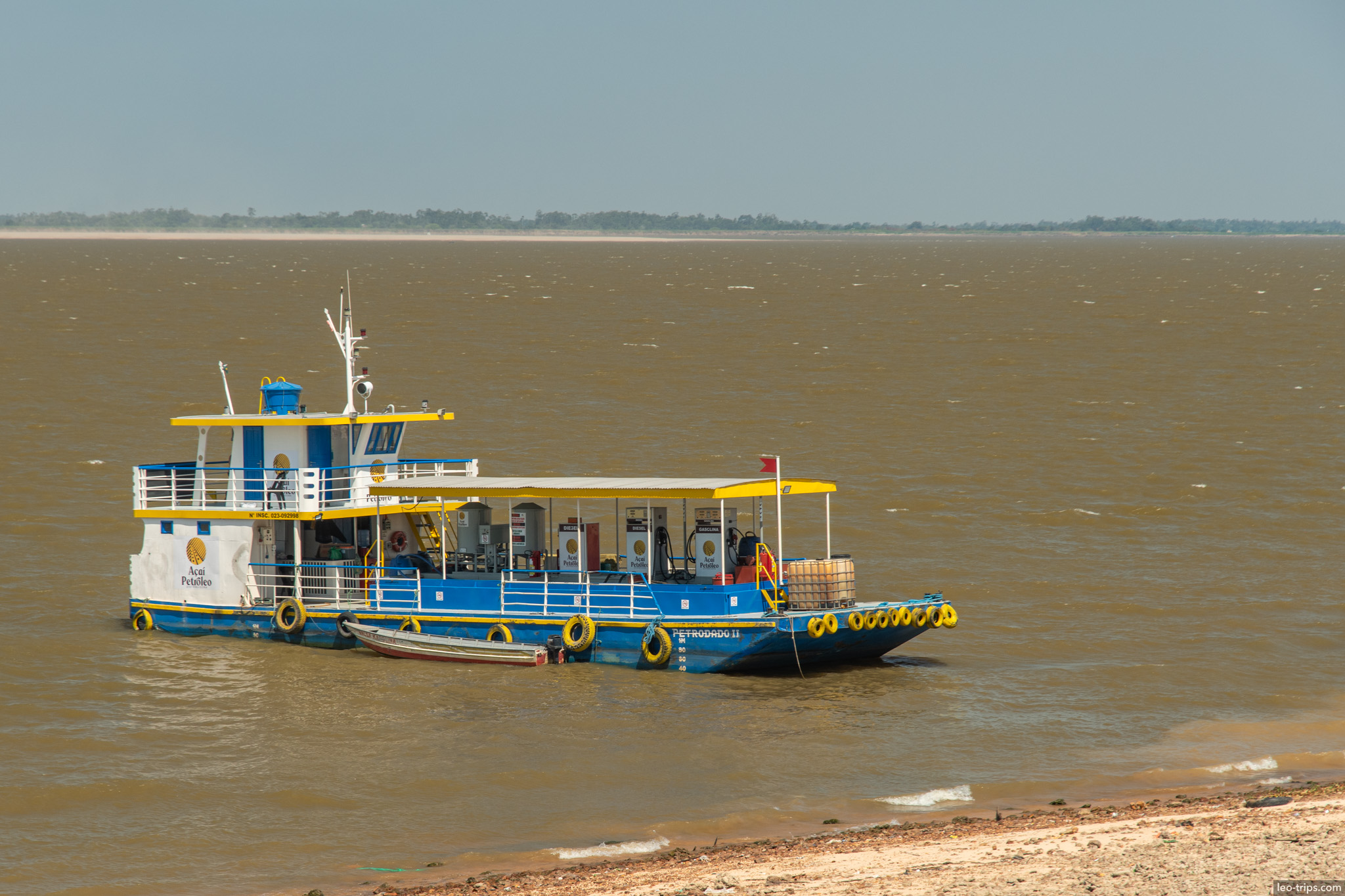 fuel barge amazon river santarem