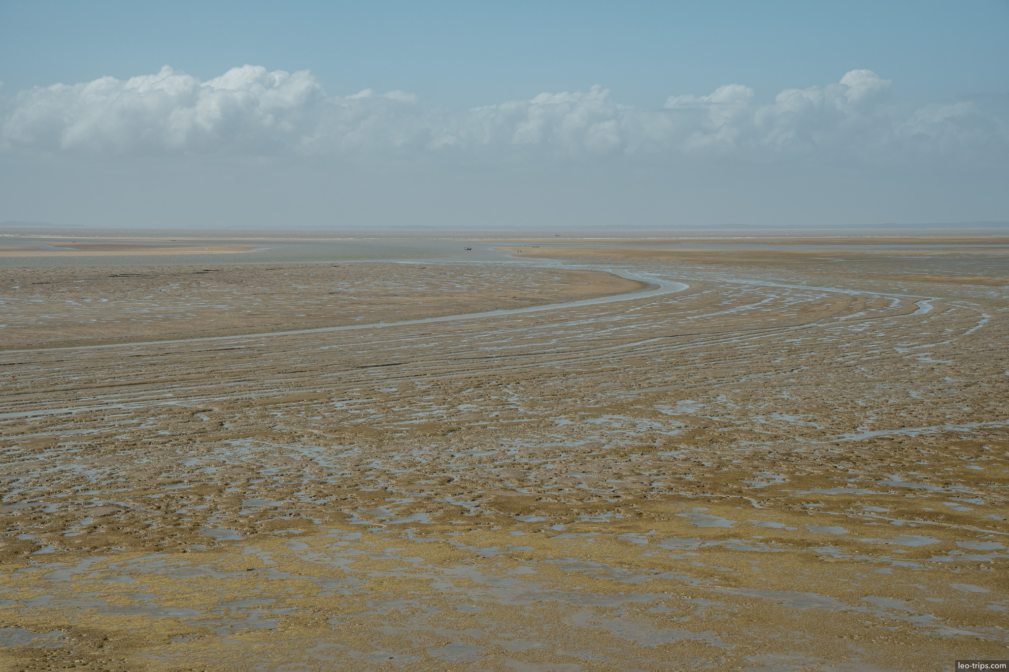 sao marcos bay low tide landscape sao luis