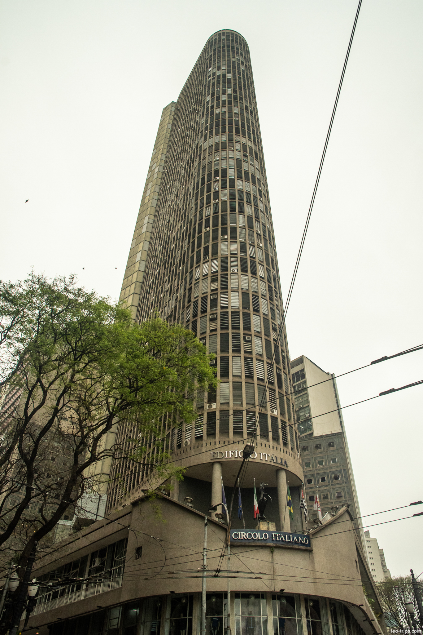 edificio italia circular tower sao paulo