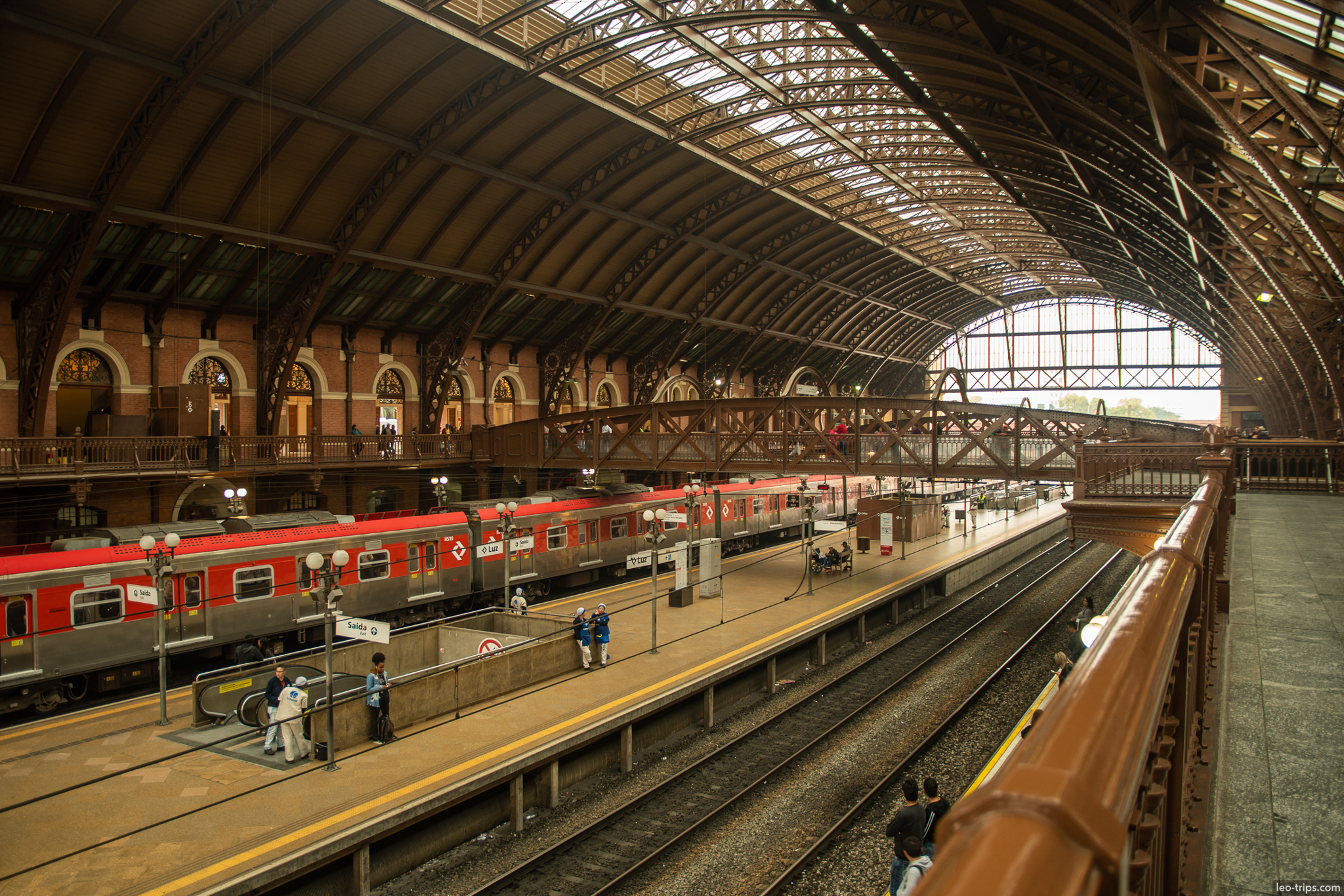 estacao da luz train station sao paulo