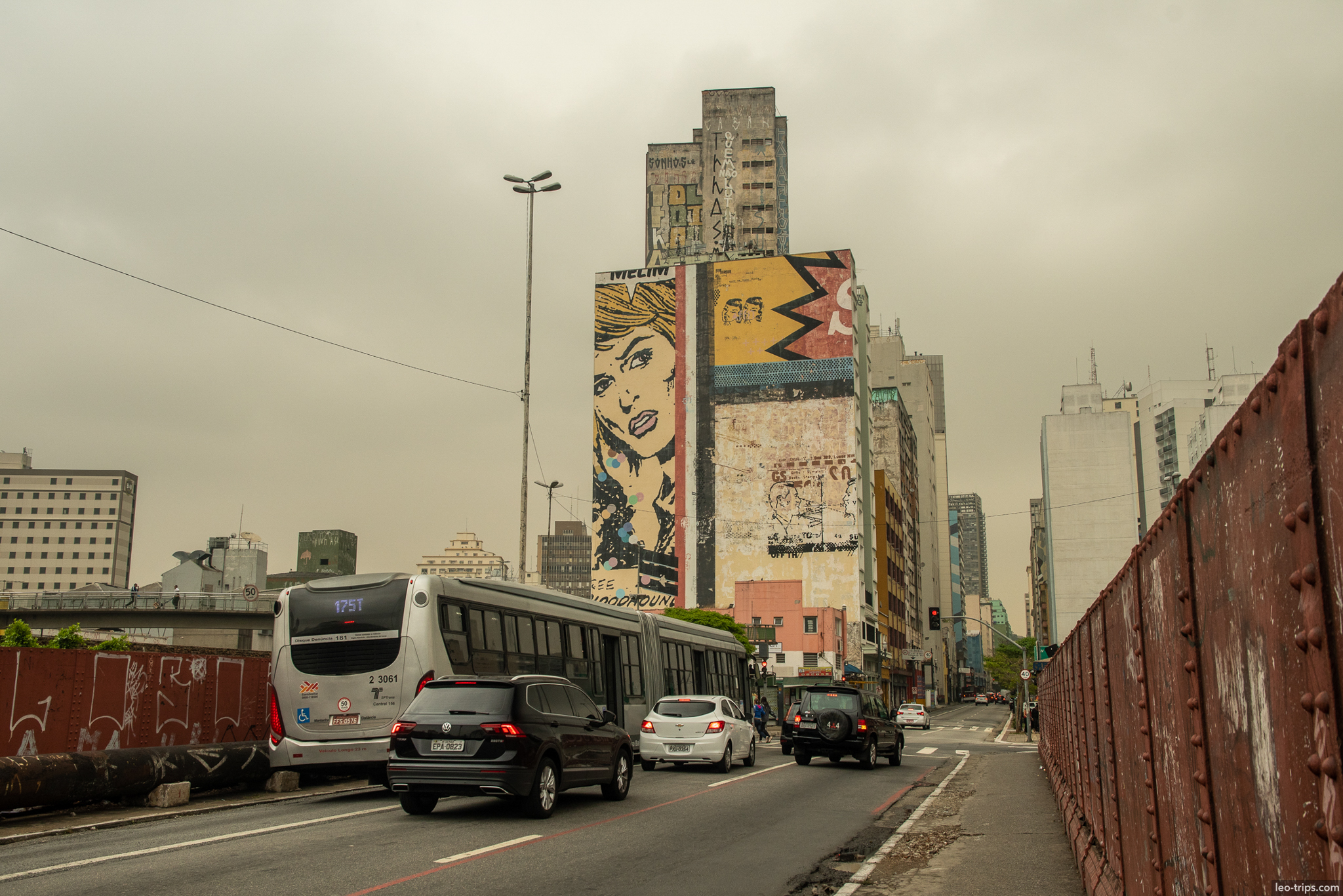 highway pop art murals sao paulo