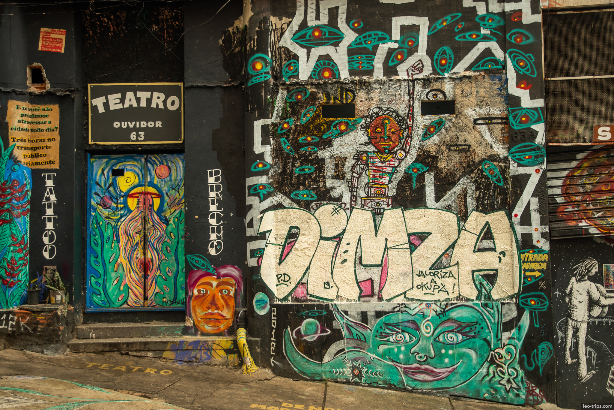 teatro ouvidor street art sao paulo