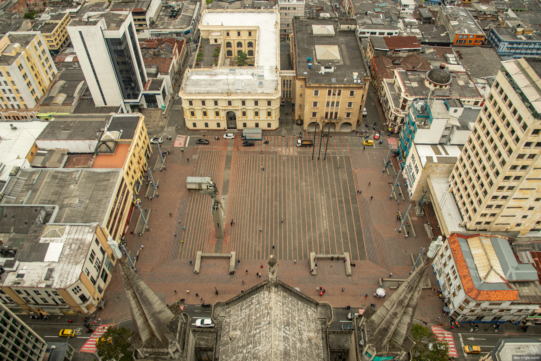 Cityscapes from The Terraces of Cathedral manizales