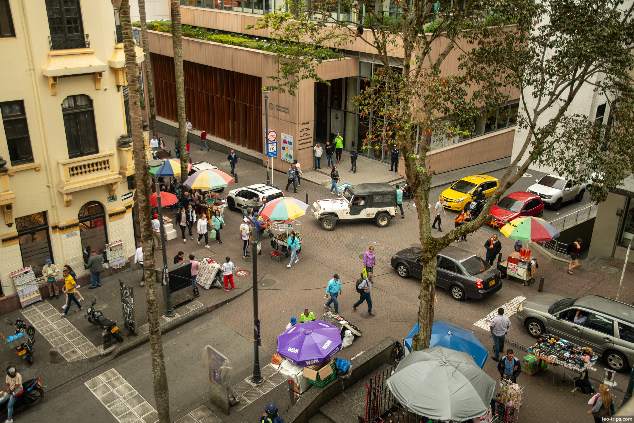 Manizales city center manizales