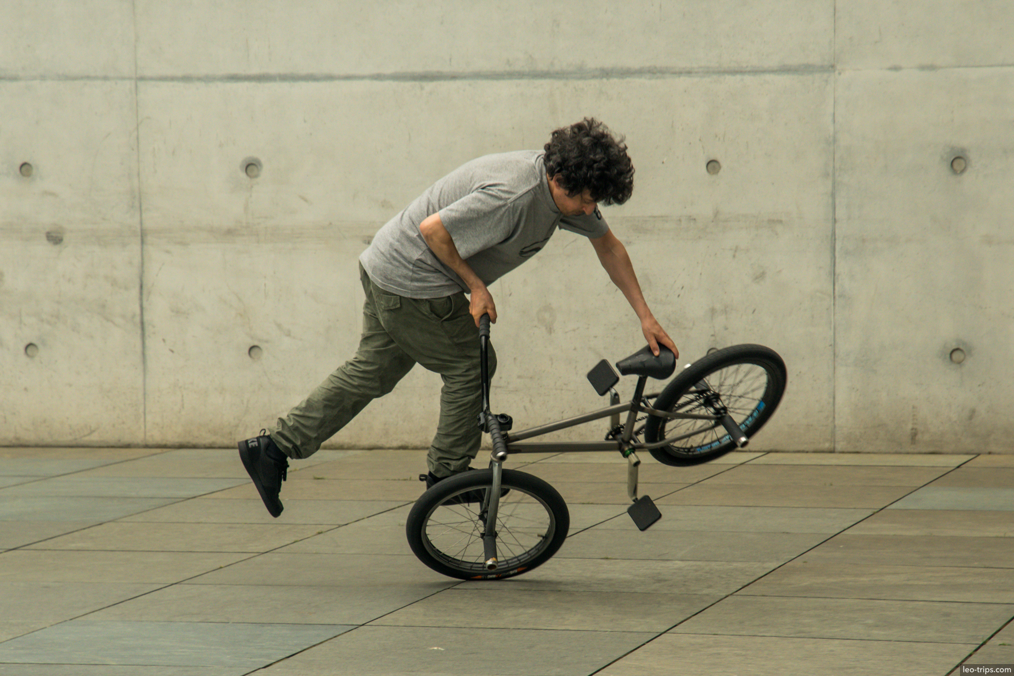 berlin bmx rider wheelie trick government quarter berlin