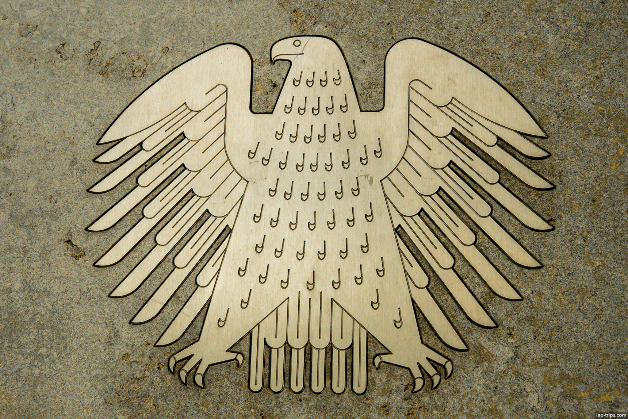 berlin bundesadler german federal eagle emblem berlin