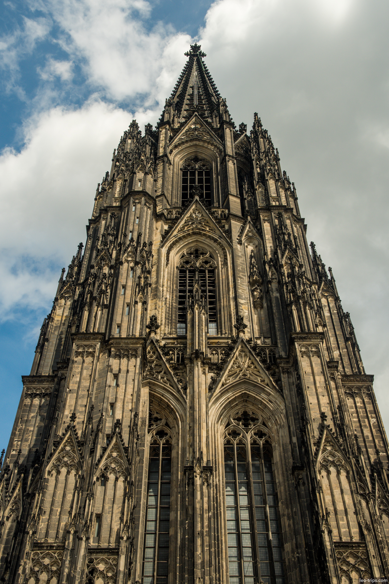 cologne cathedral dom gothic tower front cologne