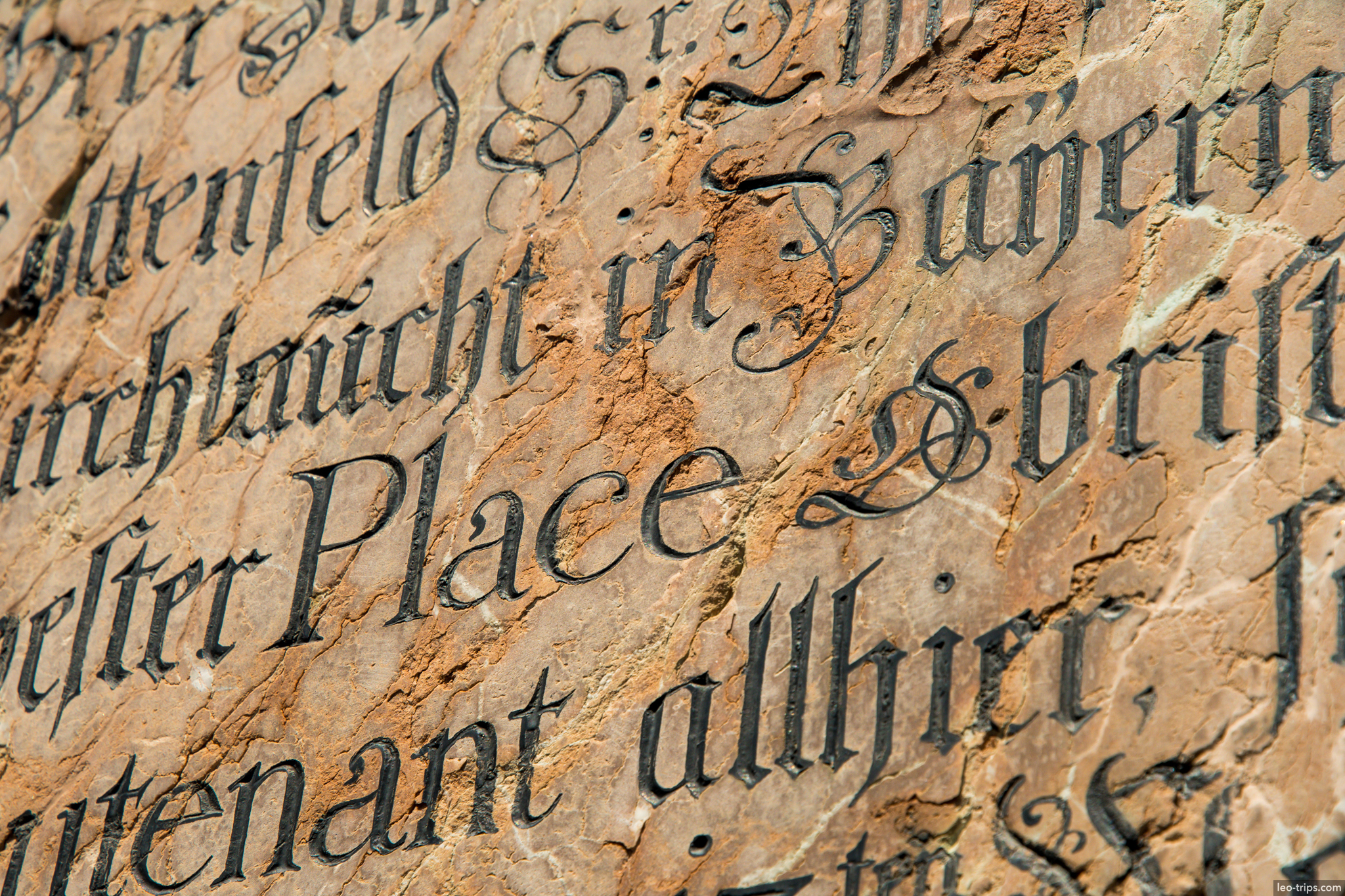 historic stone inscription bavaria munich