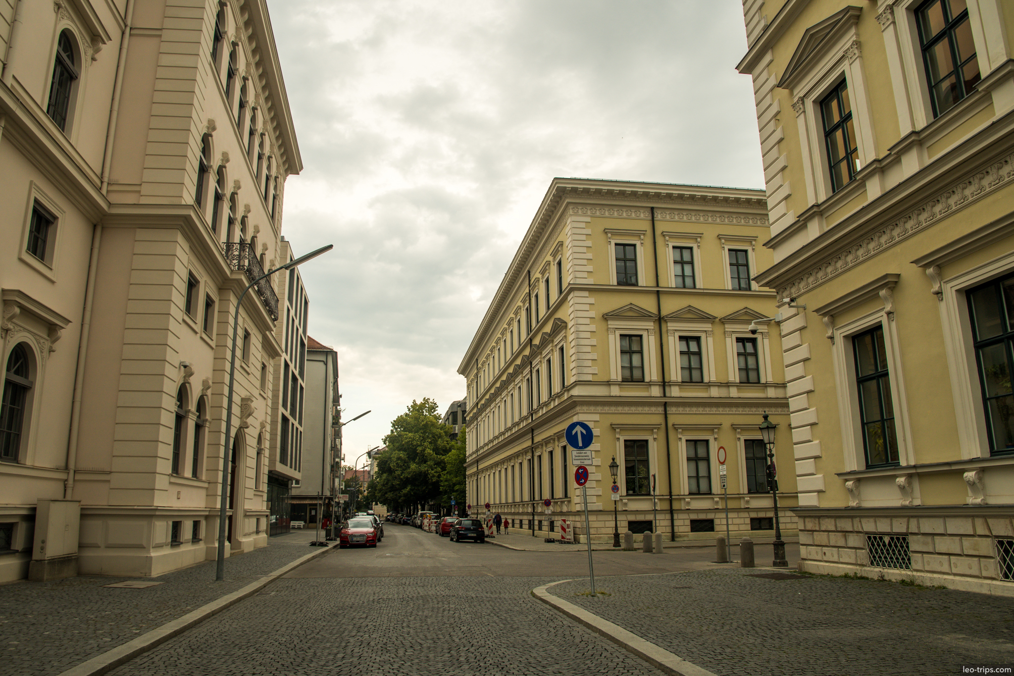 munich neoclassical street architecture munich