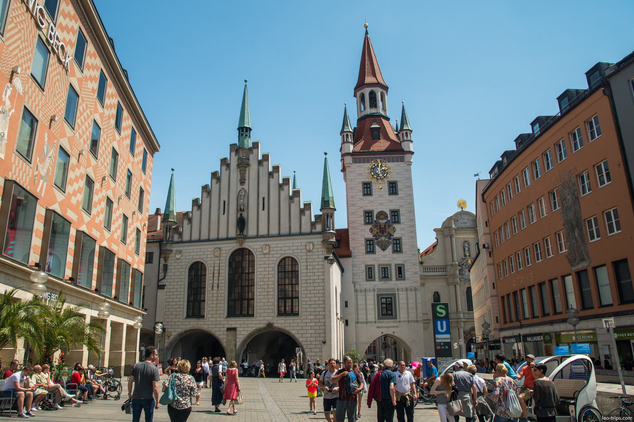 old town hall altes rathaus marienplatz munich