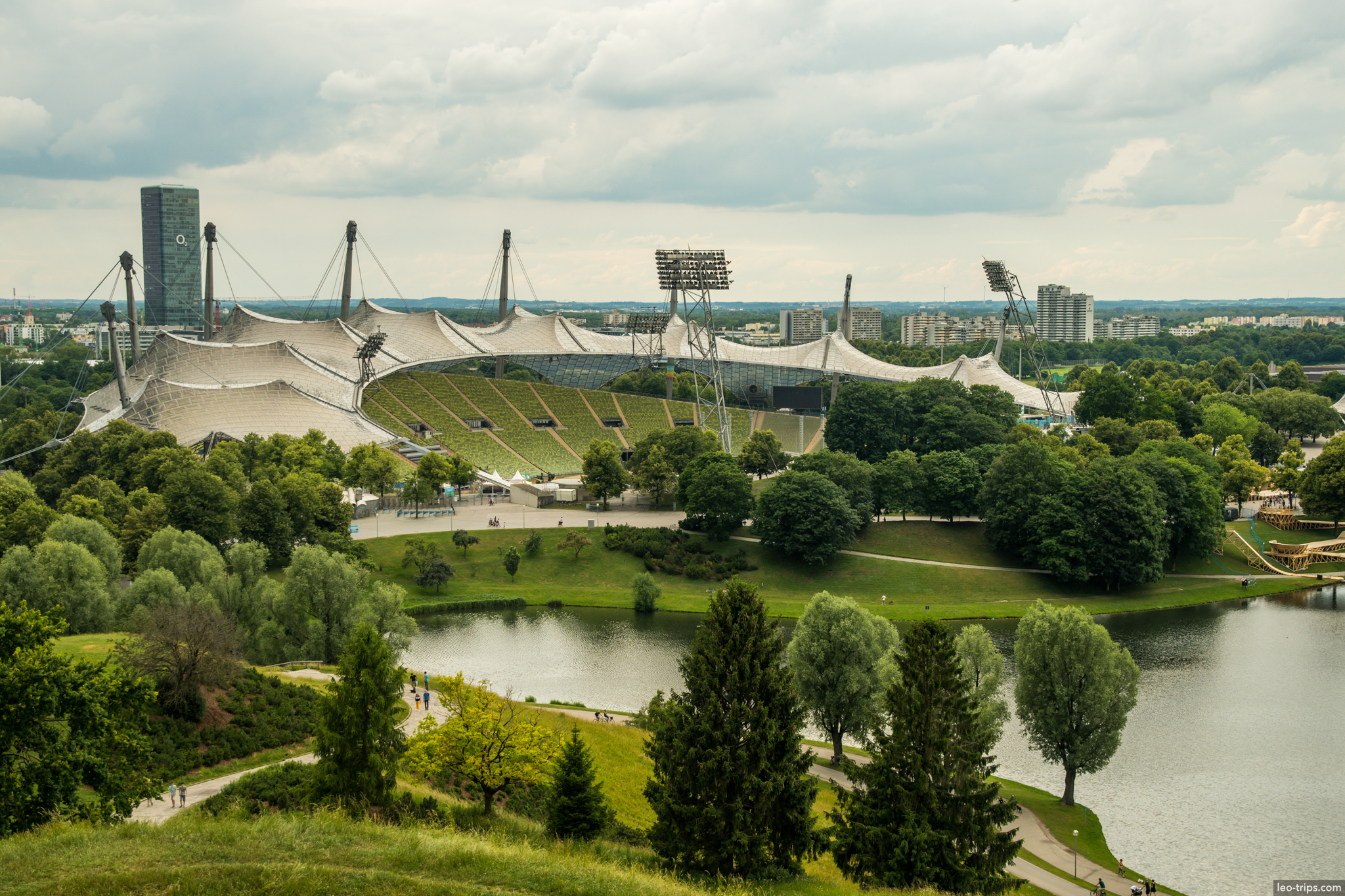 olympic stadium tent roof olympiapark munich munich