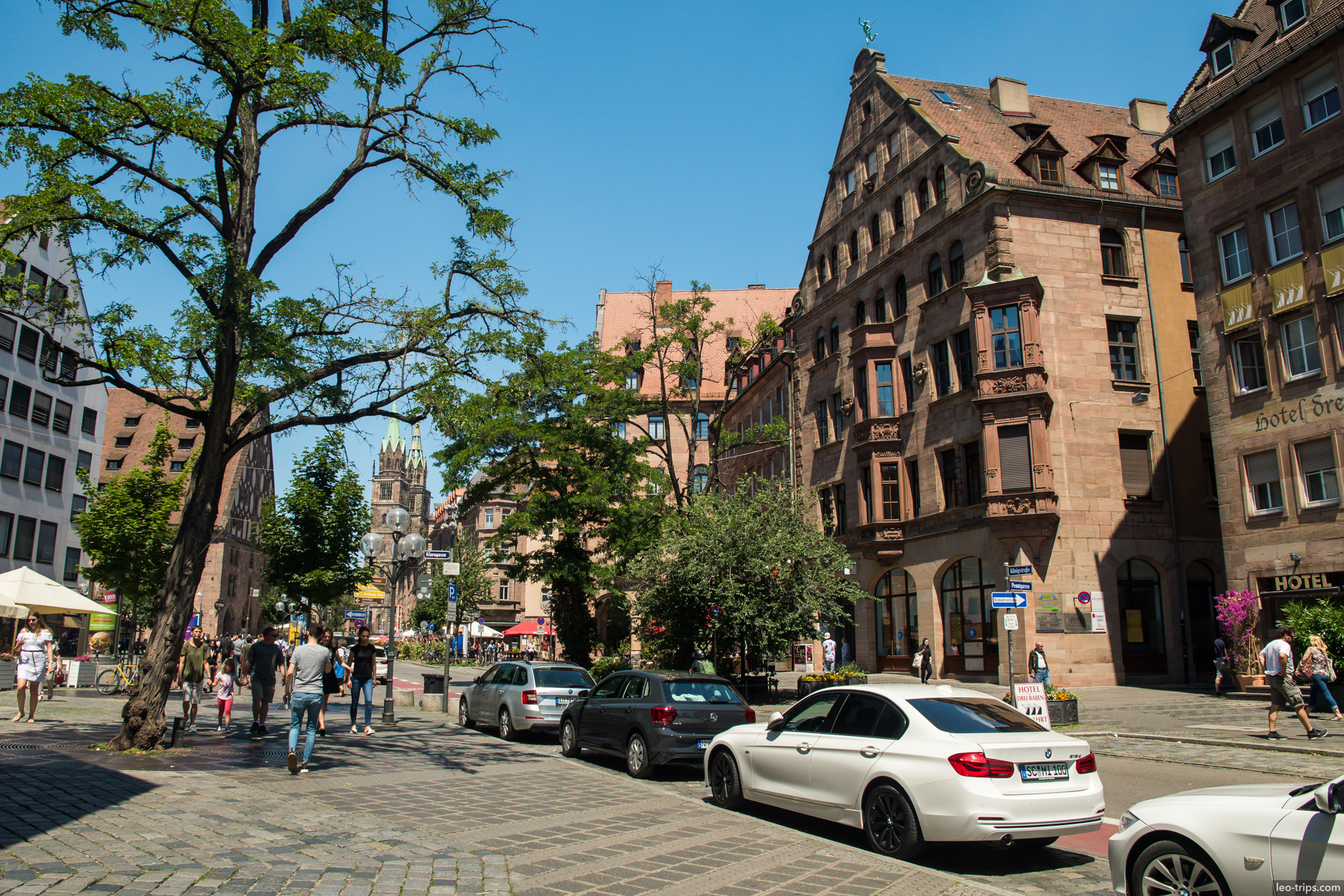 altstadt street view st lorenz nuremberg nuremberg