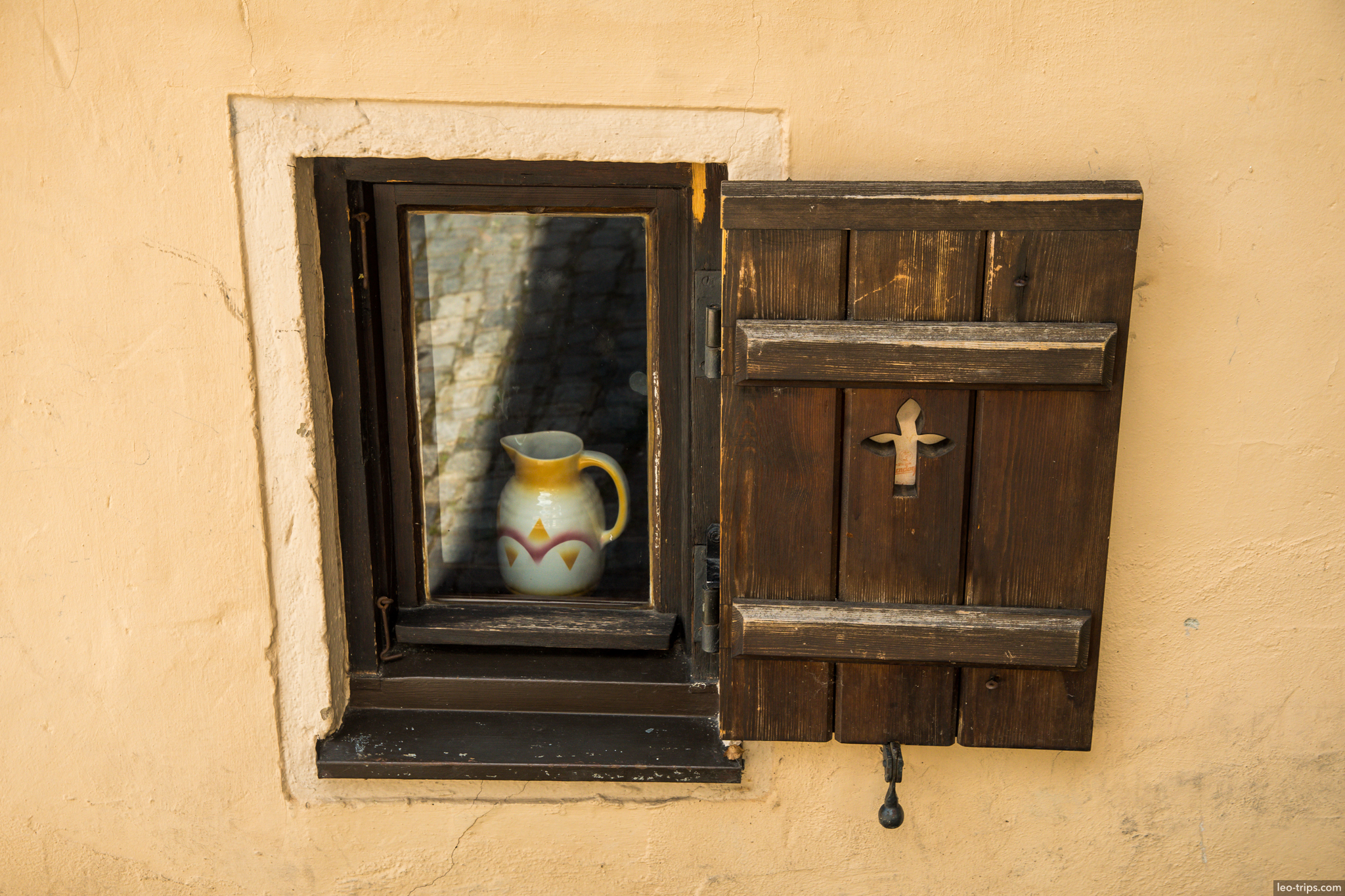 old window ceramic jug nuremberg nuremberg