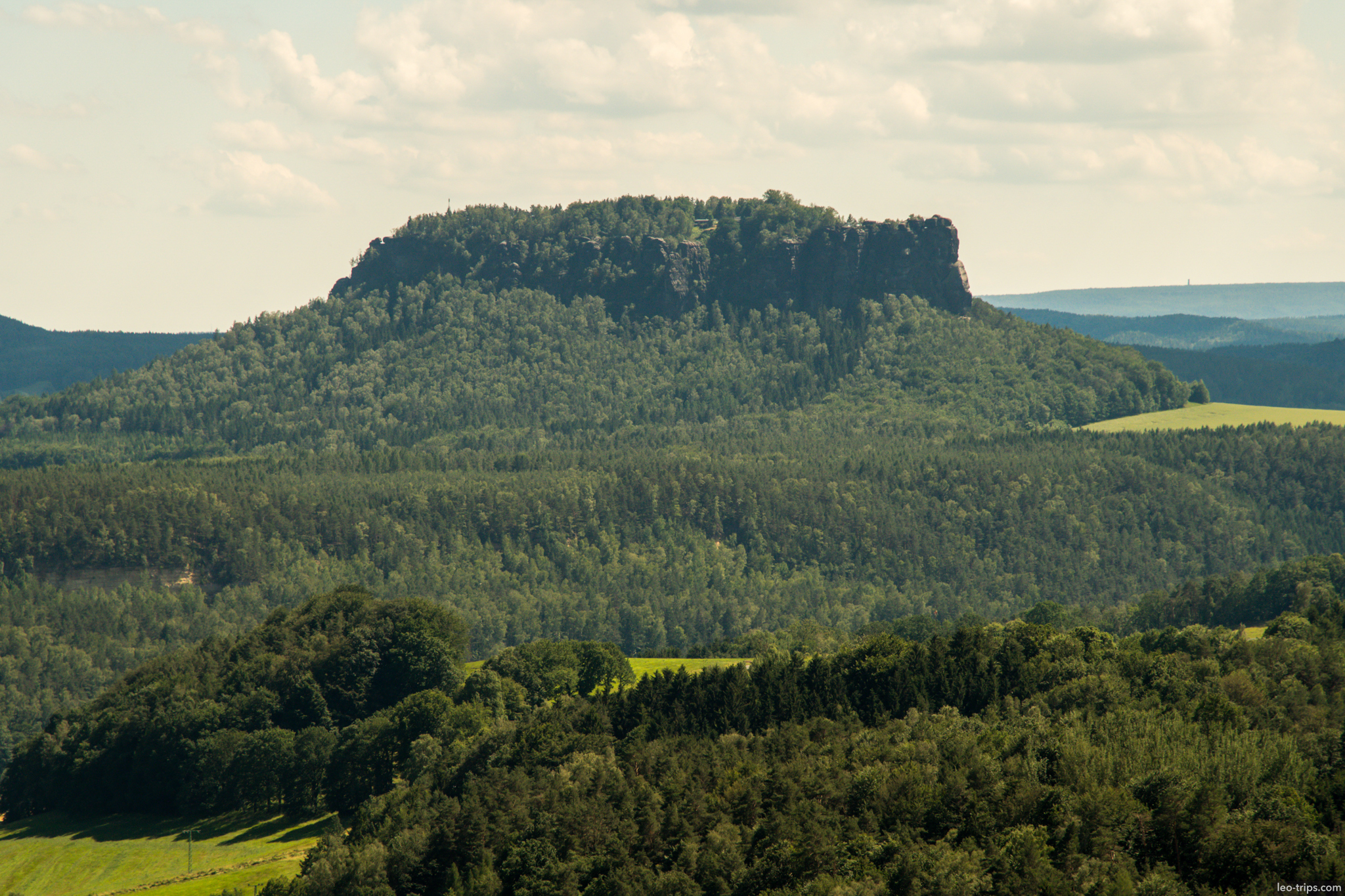 lilienstein table mountain saxon switzerland saxon switzerland national park