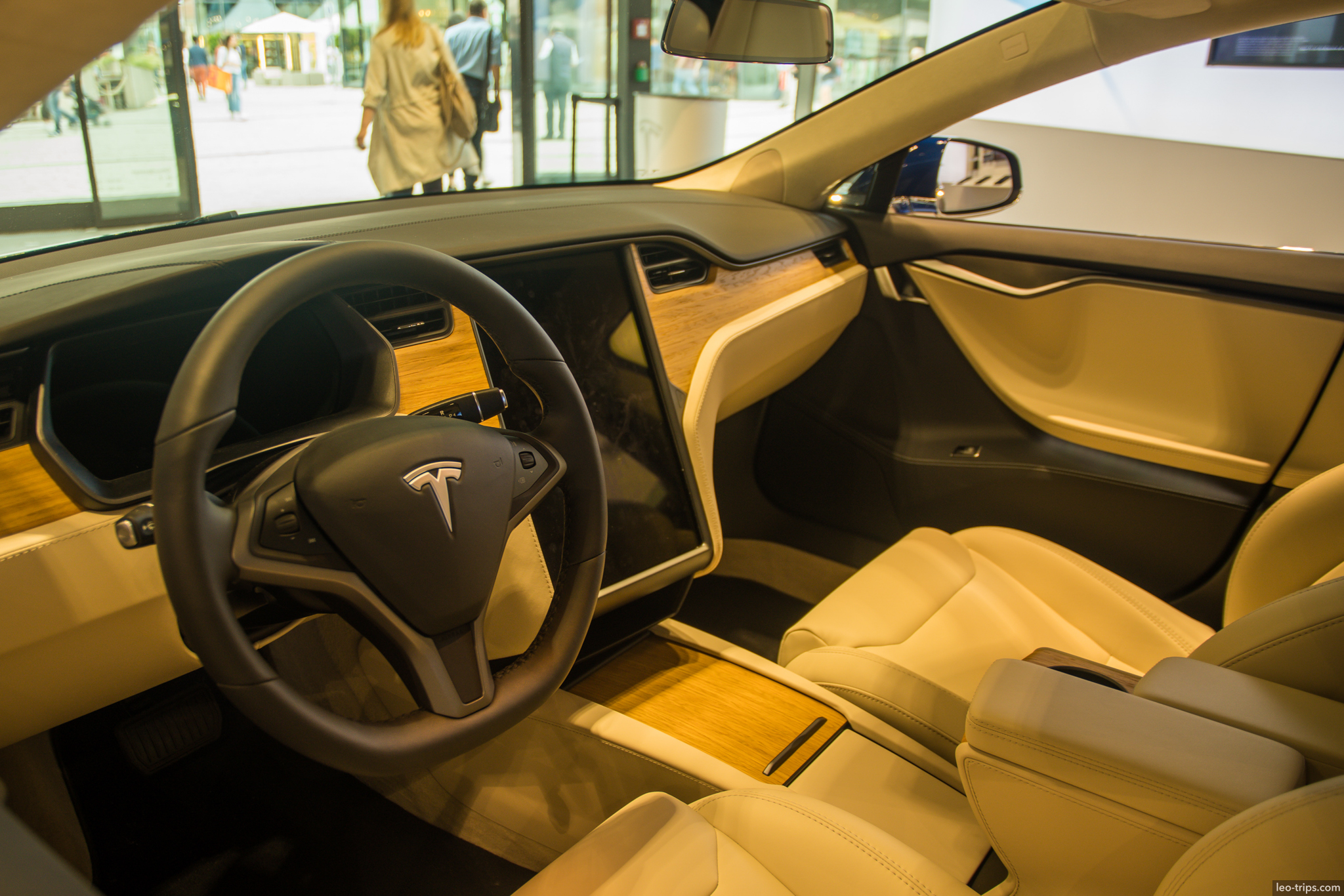 tesla model s interior showroom stuttgart stuttgart
