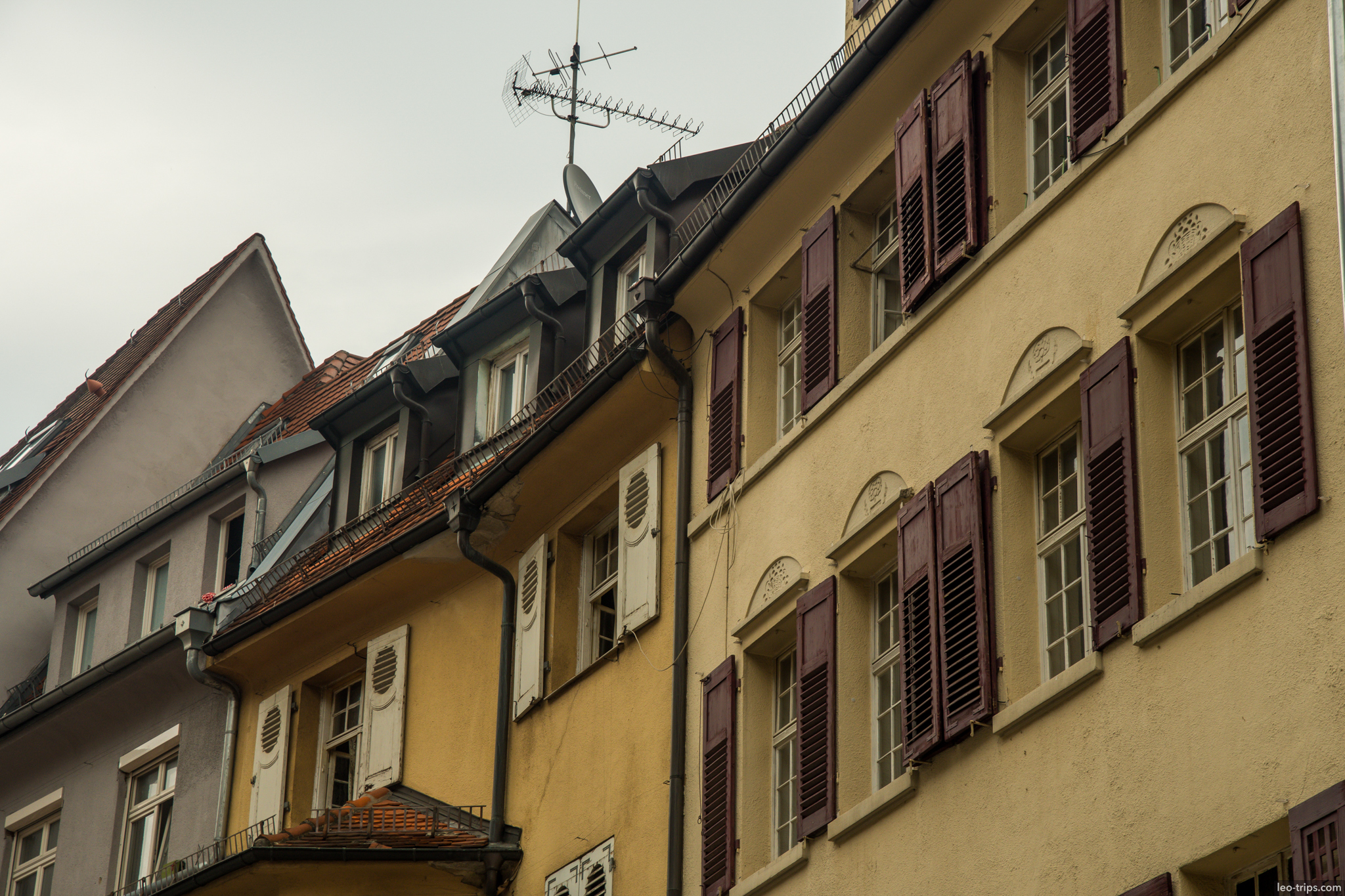 traditional residential buildings stuttgart oldtown stuttgart