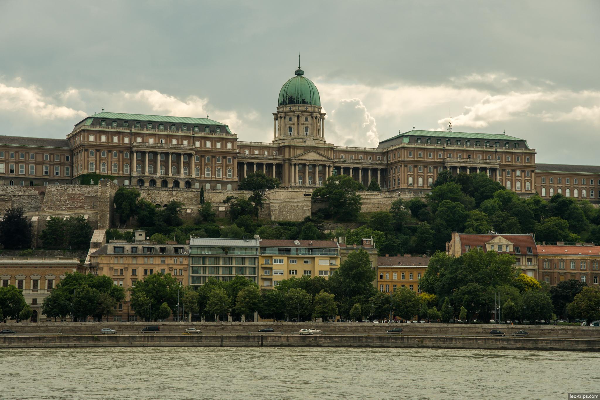 buda castle royal palace danube view budapest