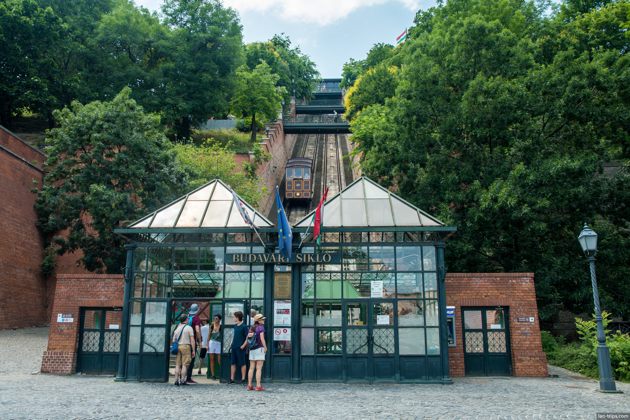 budavari sicklo funicular lower station castle hill budapest