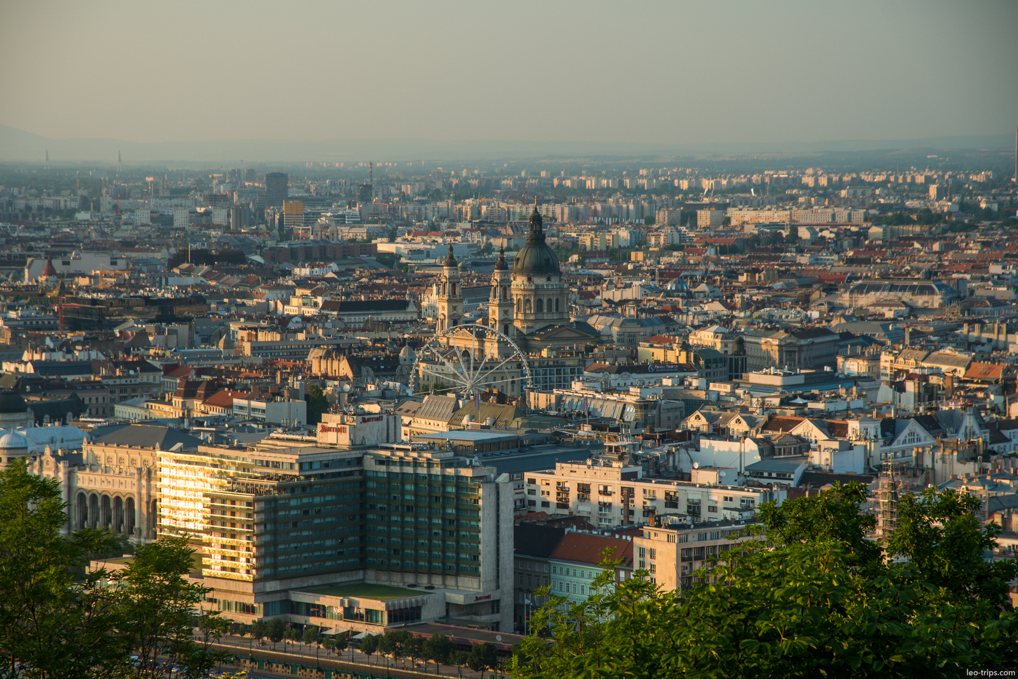 pest panorama sunset st stephens budapest eye gellert budapest