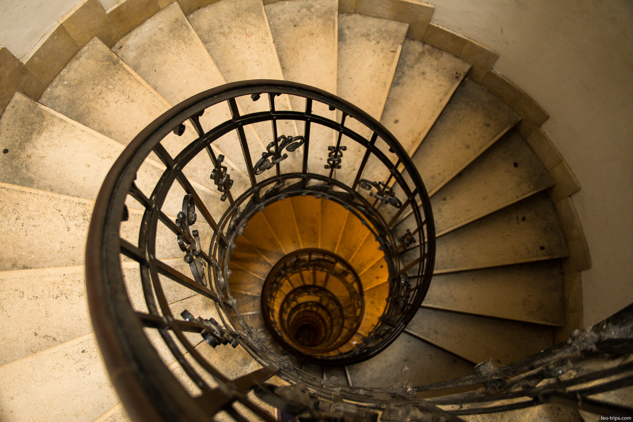 st stephens basilica spiral staircase interior budapest