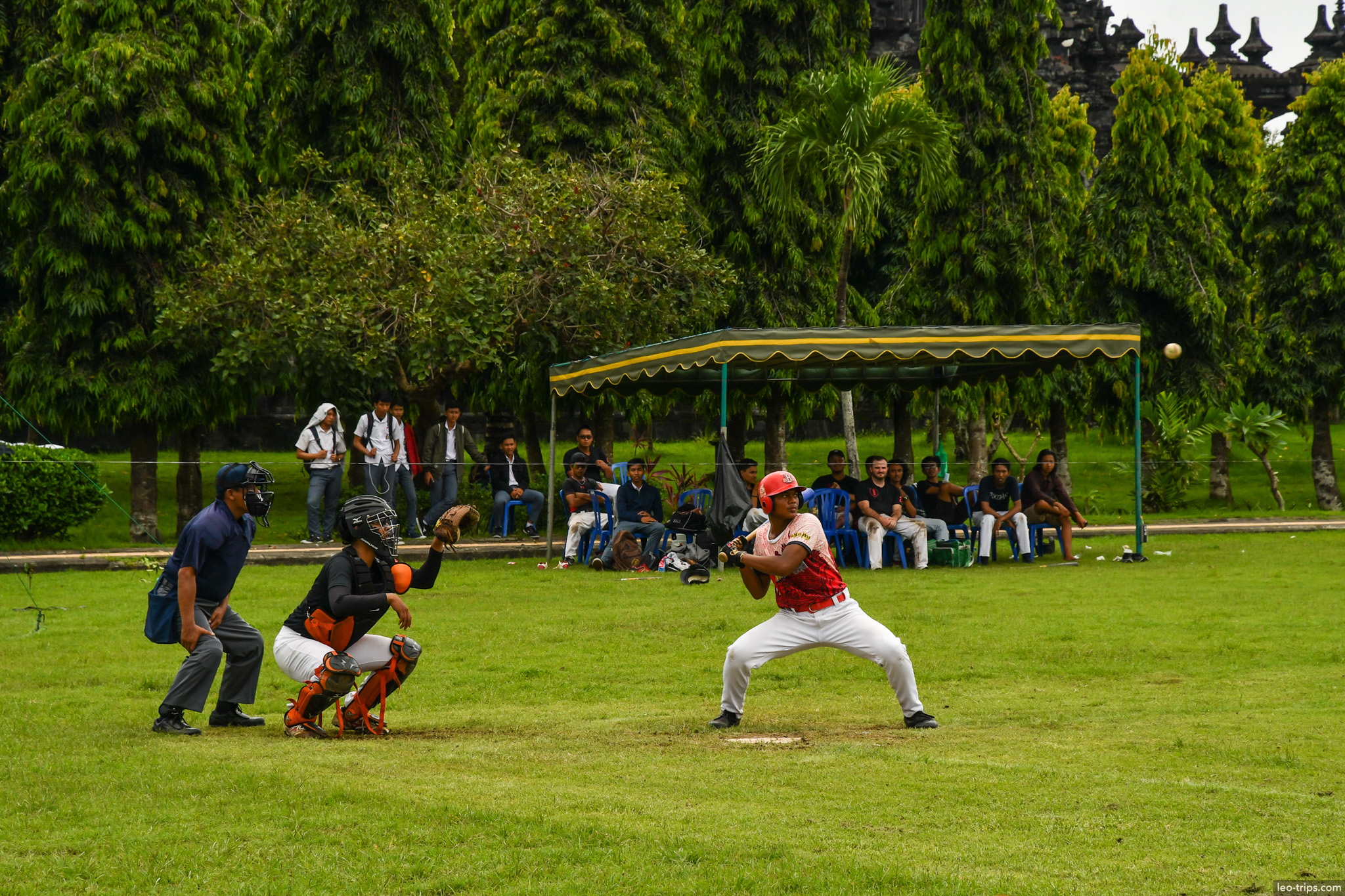 baseball game at bajra sandhi park bali