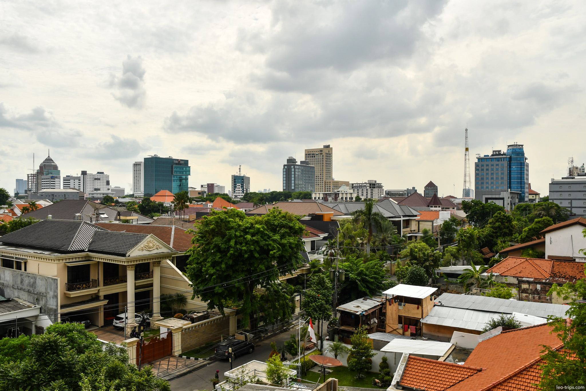 residential skyline office towers surabaya surabaya
