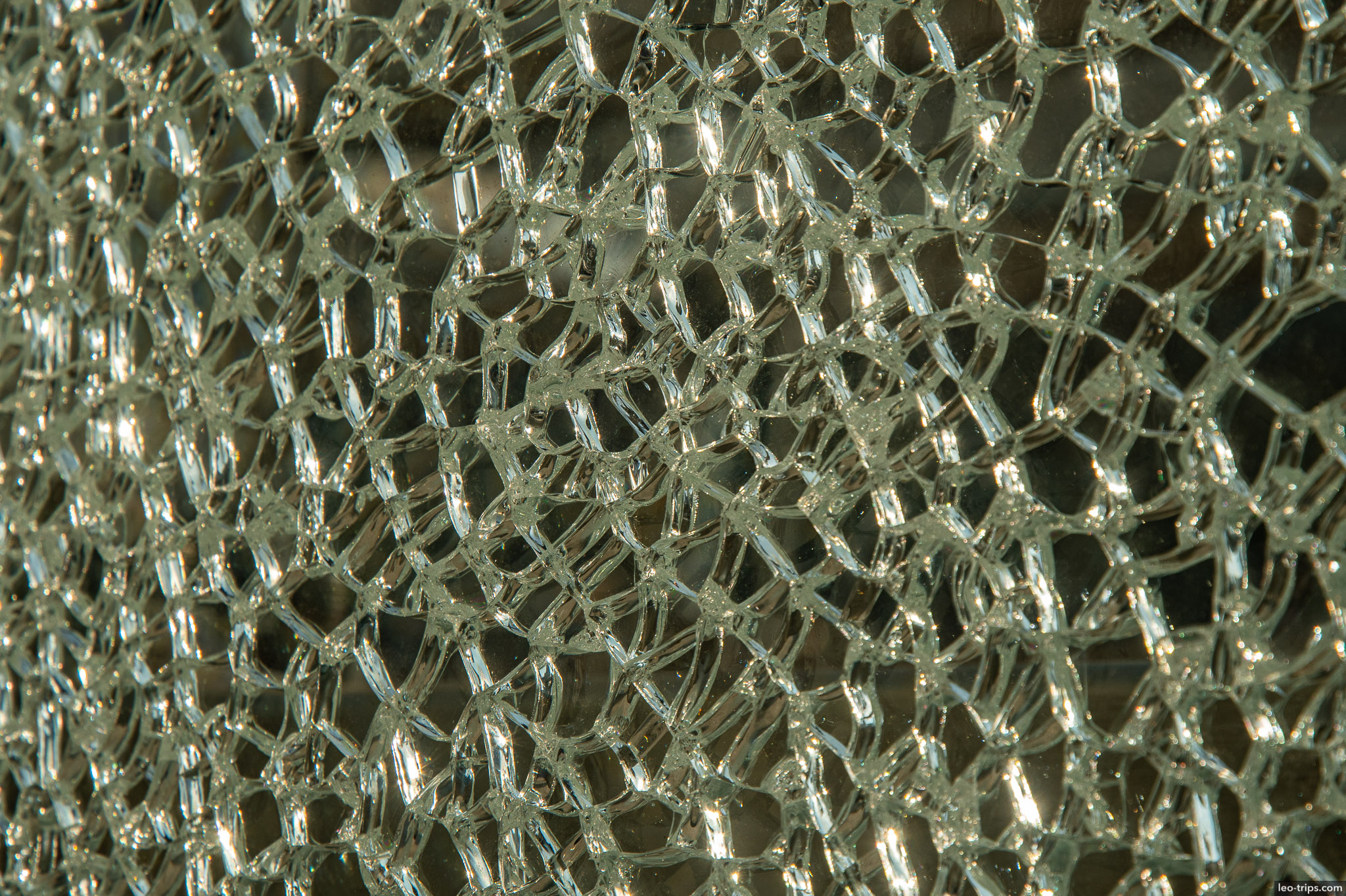 Broken glass texture milan