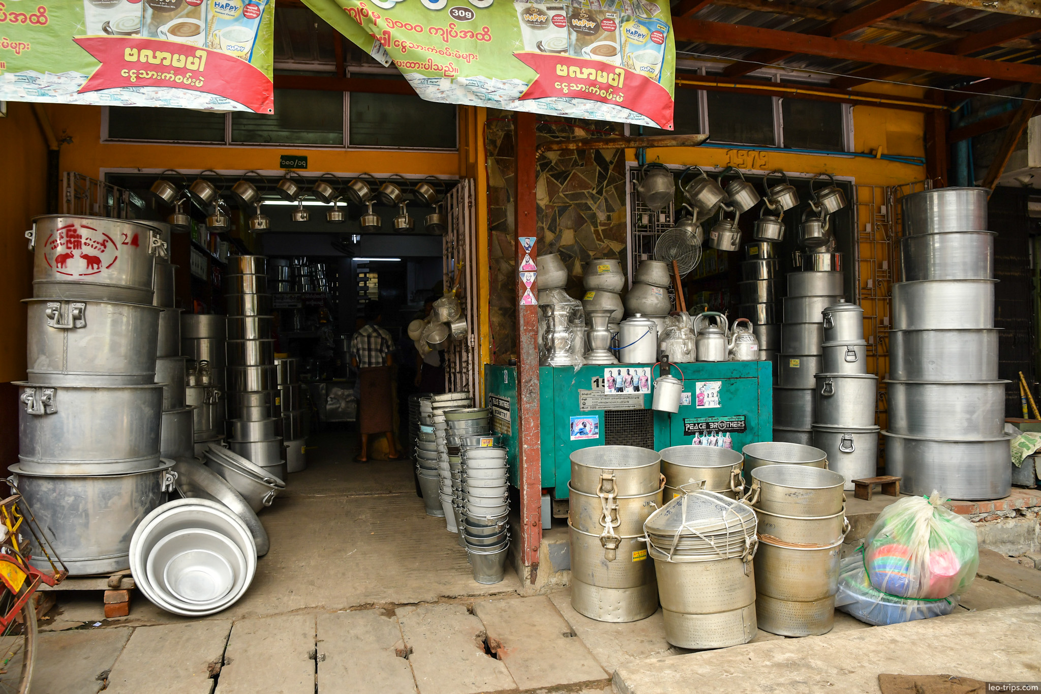 aluminum cookware shop mandalay market mandalay
