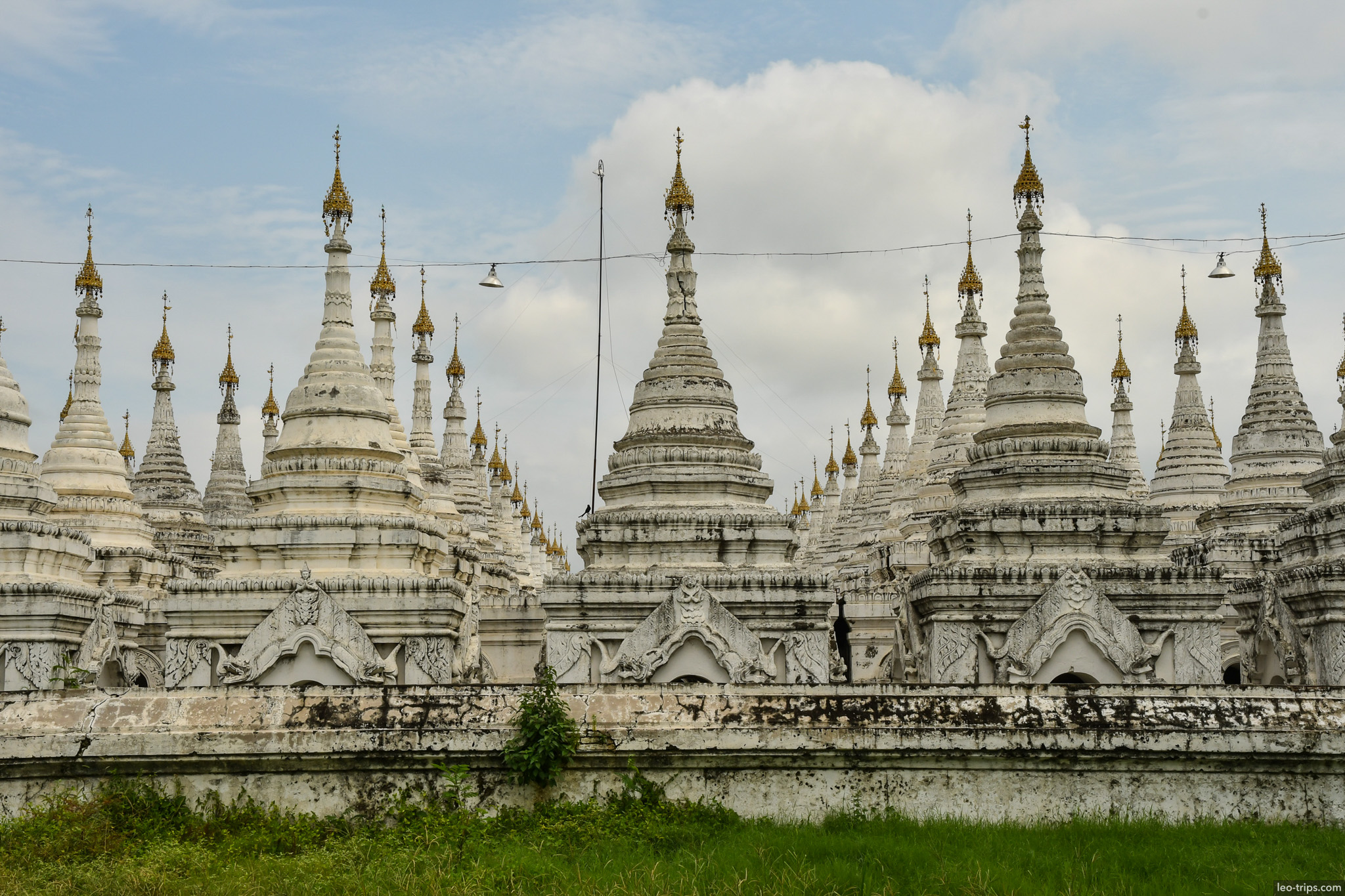 sandamuni pagoda white stupas mandalay mandalay