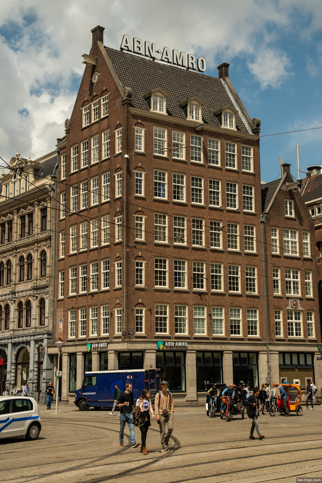 abn amro bank building dam square amsterdam amsterdam